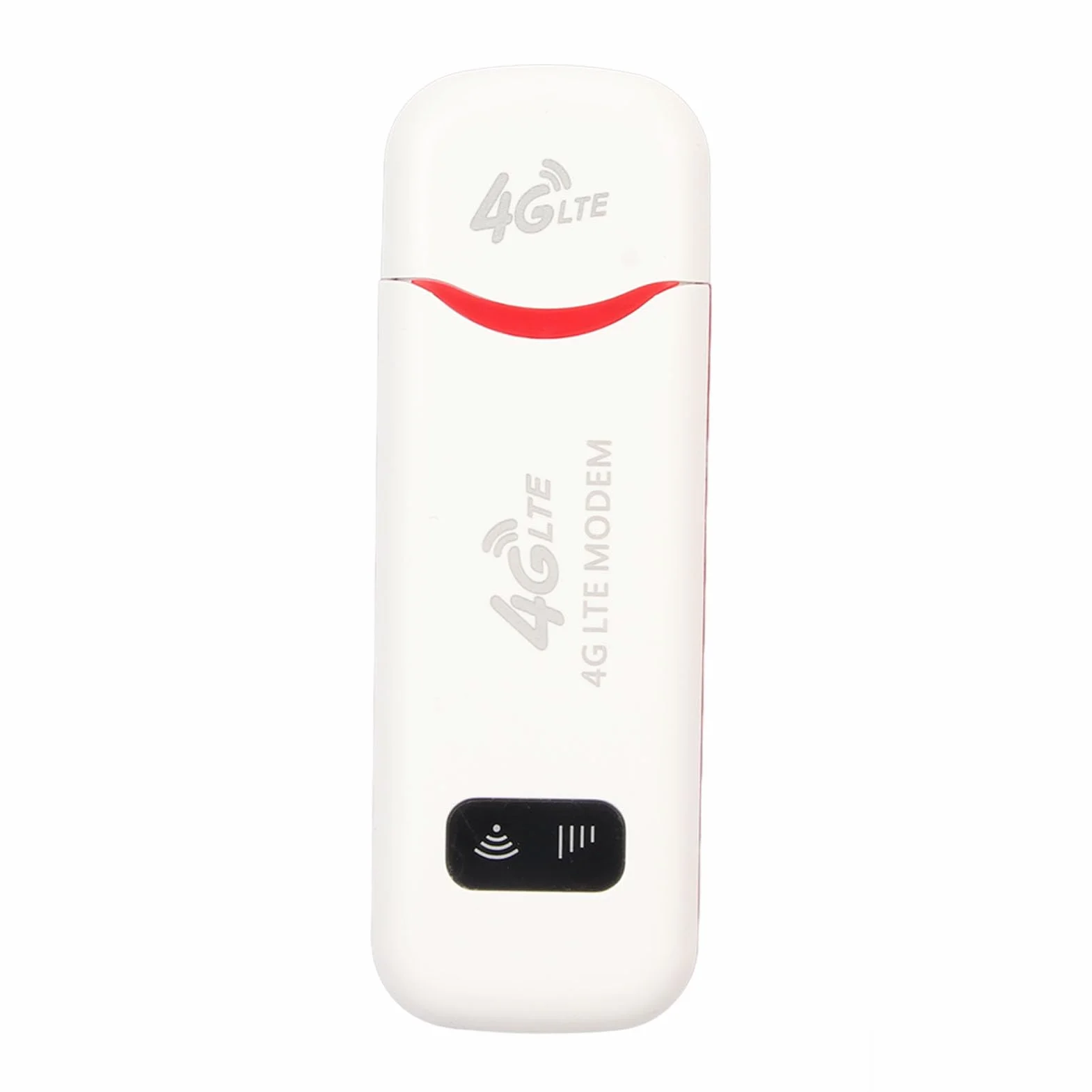 VBESTLIFE Módem WiFi USB 4G LTE, Dispositivo de Punto de Acceso de Bolsillo de Desbloqueo de 300 Mbps con Ranura para Tarjeta SIM, Mini Enrutador de Punto de Acceso de Viaje Portátil