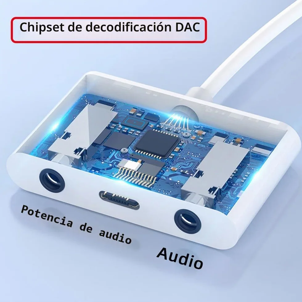 Cablcc Tarjeta de sonido USB-C tipo C a doble audio AUX y MIC de 3,5 mm con adaptador de carga de alimentación PD compatible con teléfonos portátiles y tabletas
