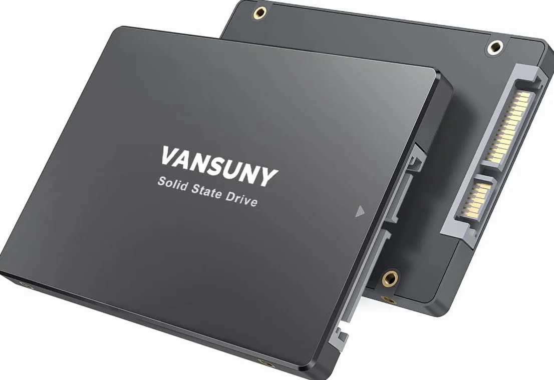 Vansuny Disco Duro ssd 128 GB SSD SATA 2.5 SATA III 6 GB/s SSD Interno 128 GB 3D TLC NAND tecnología para actualización de PC o portátil Memoria y Memoria para Profesionales de TI/Creadores/Empresas