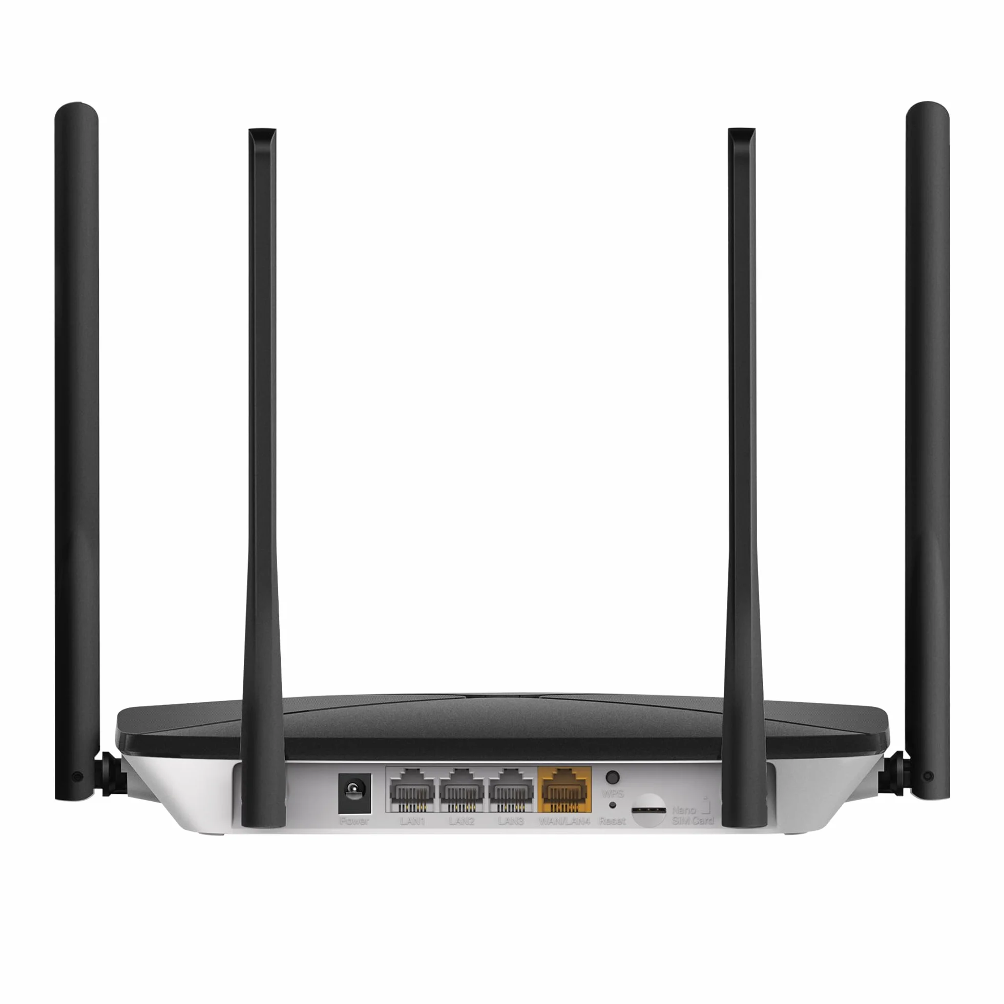 Mercusys MB115-4G 300 Mbps Wireless N 4G LTE Router, WiFi 300 Mbps, 4 Antenas, Cobertura para 32 Dispositivos
