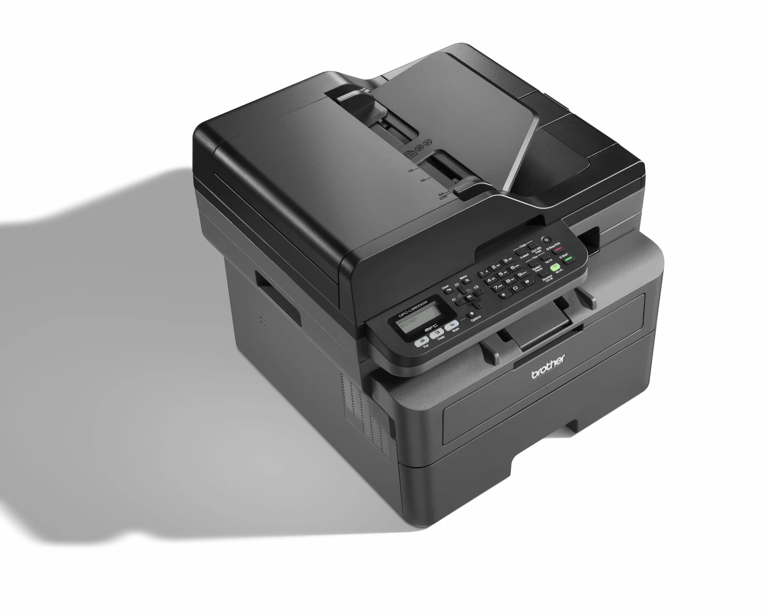 Brother MFCL2800DW Impresora multifunción láser monocromo WiFi fax dúplex automático ADF 50 hojas