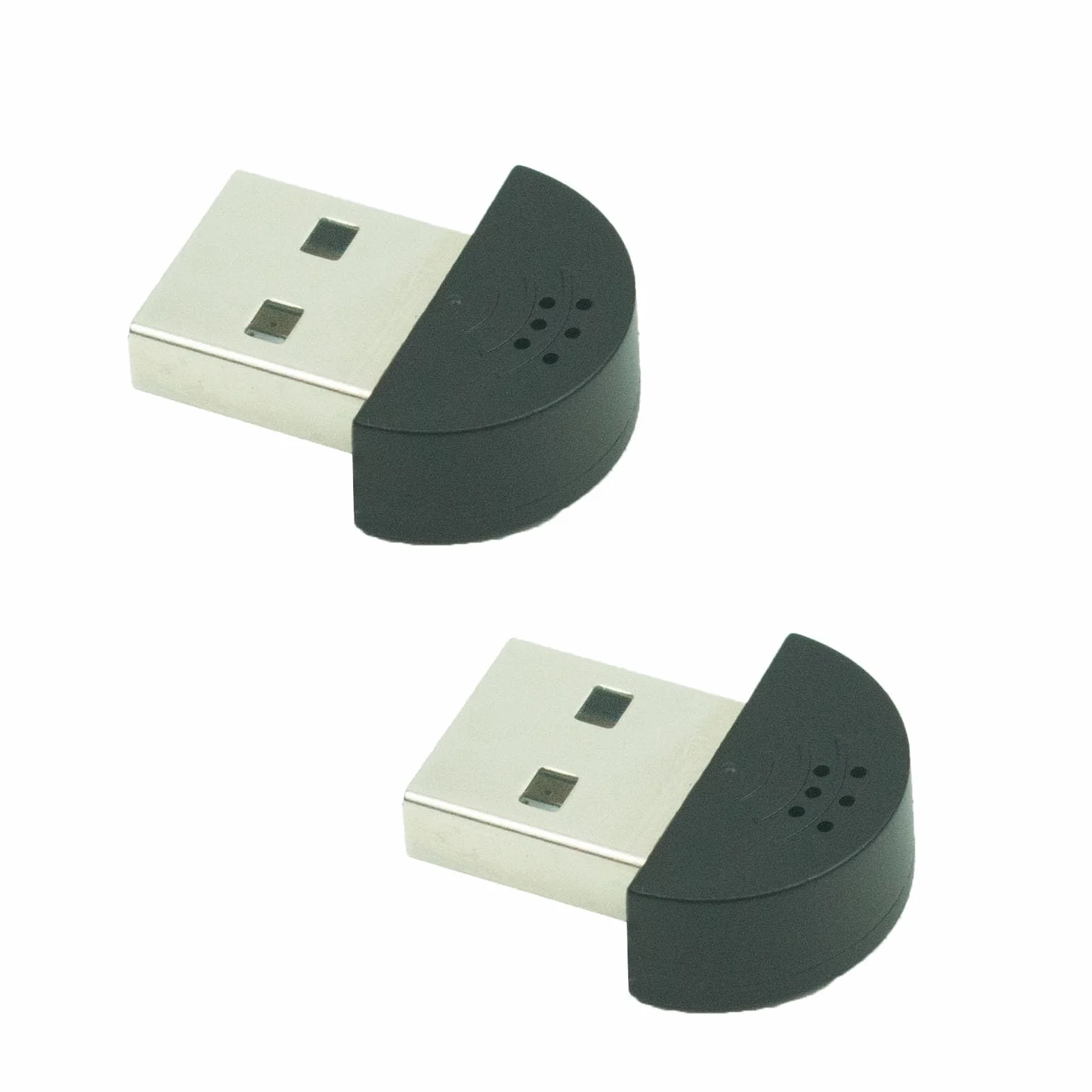 LANDIBO Mini micrófono USB, Plug and Play, sin controladores, mini micrófono para computadoras de escritorio y portátiles Mac es conveniente y práctico. Ideal para chat web, juegos y videoconferencias