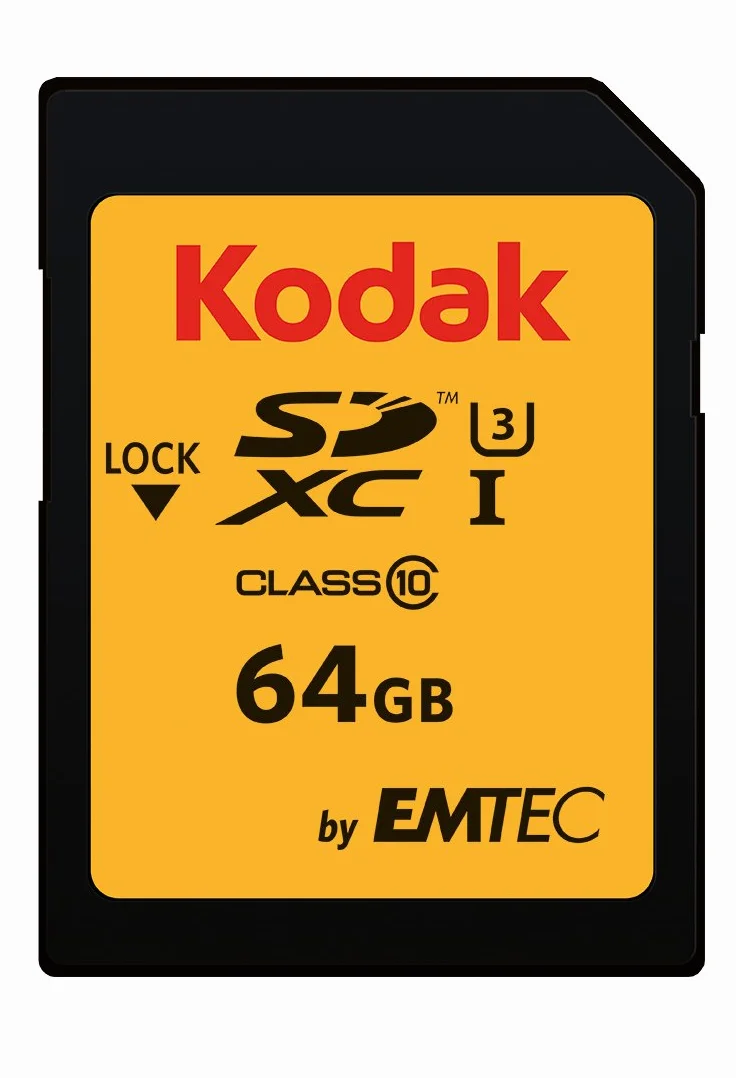 Kodak Ultra SDXC 64GB Class10 U3