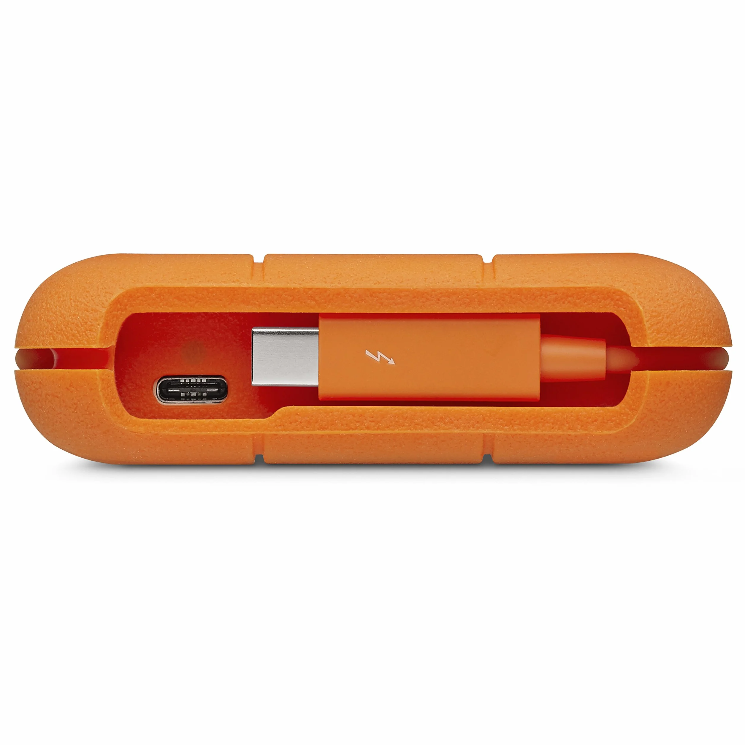 LaCie Rugged USB-C 4TB — antigolpes, USB‑C Disco duro externo portátil 2,5", para Mac y Windows — incluye Rescue Data Recovery