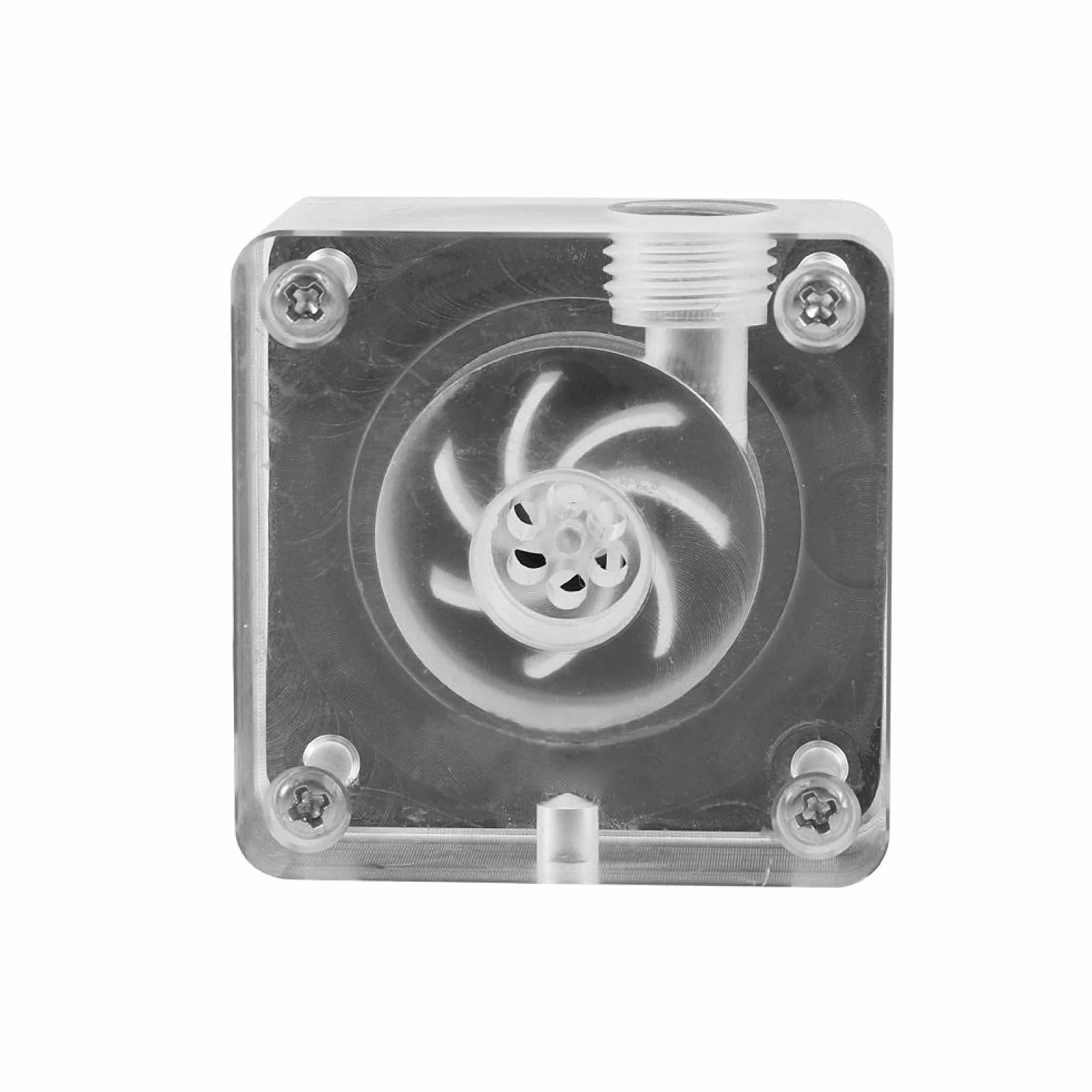 VBESTLIFE Golpe de Agua CPU silenciosa Computadora 10W de refrigeración por Agua Bomba G1/4 Rosca para PC 500L/H