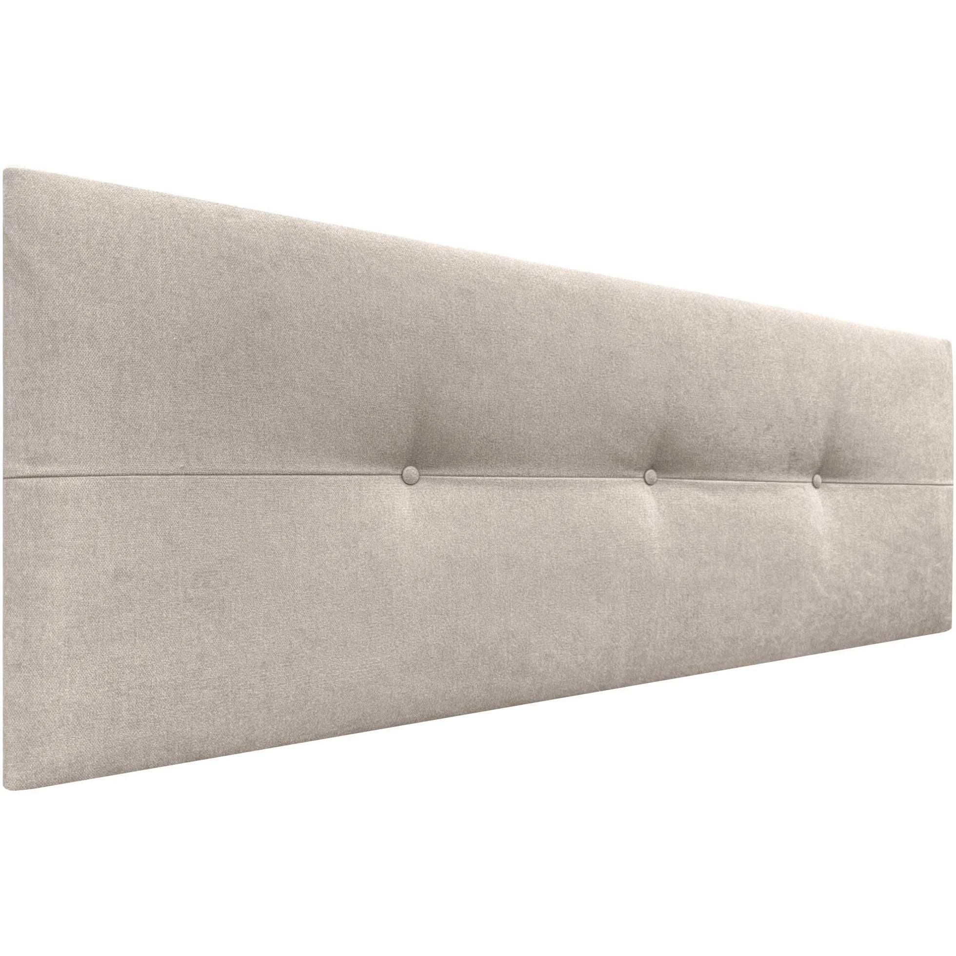 DHOME Cabecero de Polipiel o Tela AQUALINE Pro cabeceros Cabezal tapizado Cama Lujo (Tela Beige, 135cm (Camas 120/135/140))
