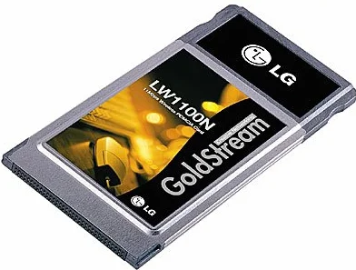 LG LW1100N inalámbrico (Notebook) Tarjeta PCMCIA - Conexiones inalámbricas de Alta Velocidad!