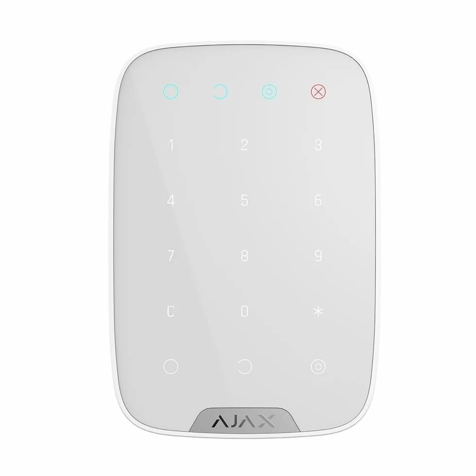 Teclado inalámbrico para Sistema de Seguridad KeyPad - Blanco - AJAX