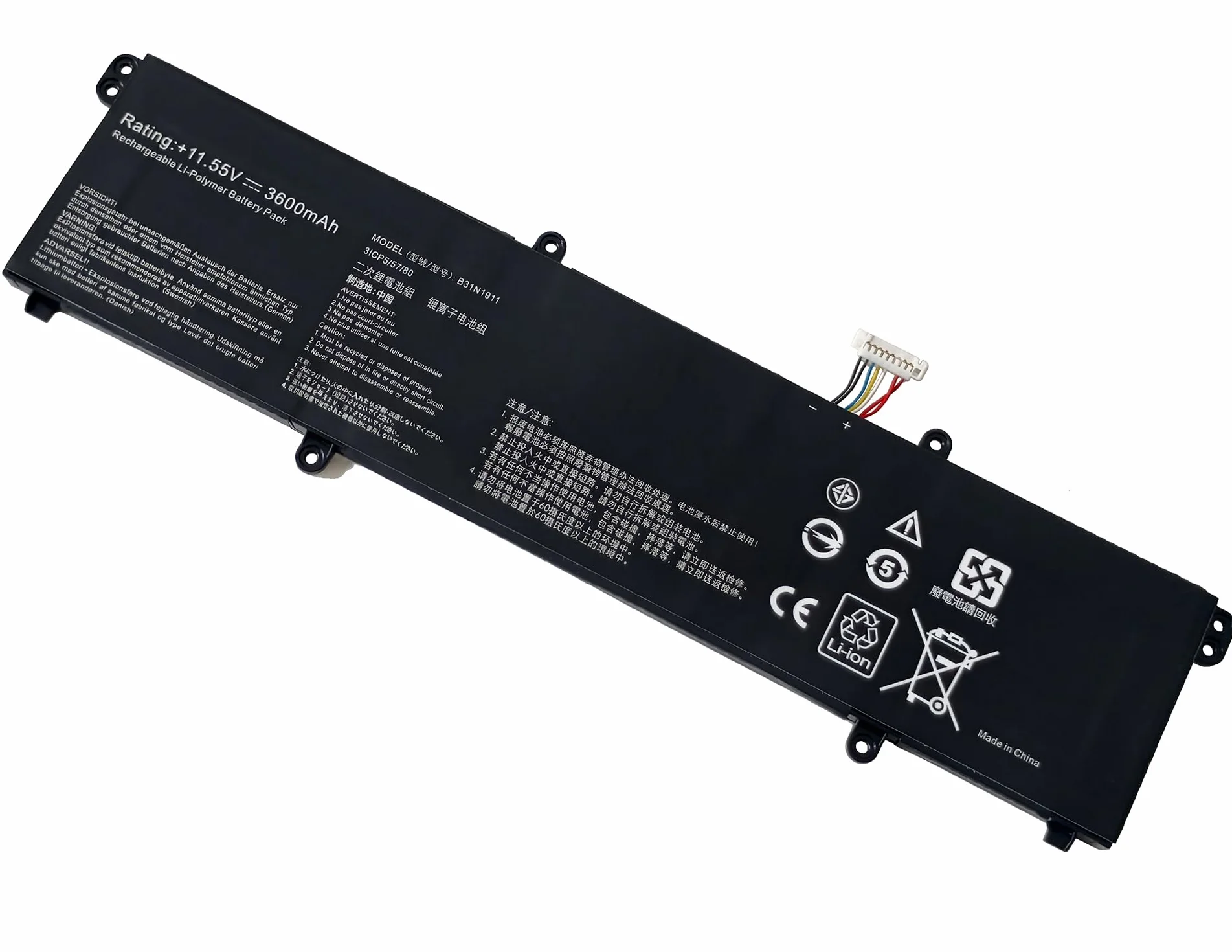 B31N1911 C31N1911 Batería para ASUS VivoBook Flip K413EA K413FA K413FP K413FQ S433EA S433FA TM420U TM420UA TP420UA TP470EA TP470EZ X413EA X413JA X421DA X421EA X421EP X421FF X421FQ X421JA