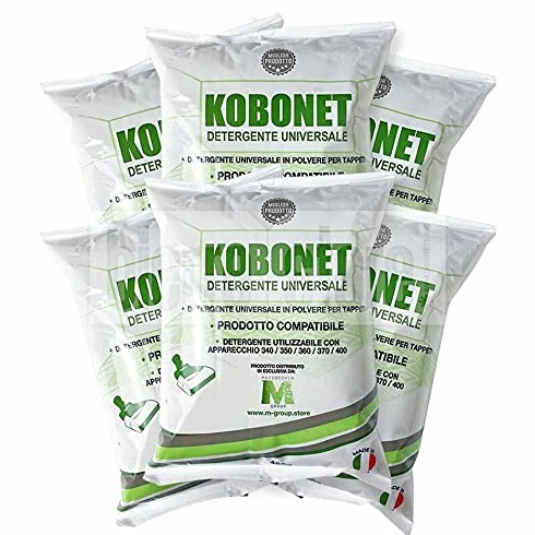 POLVO LIMPIADOR DE ALFOMBRAS 500G PAQUETE DE 6 COMPATIBLE CON ASPIRADORAS