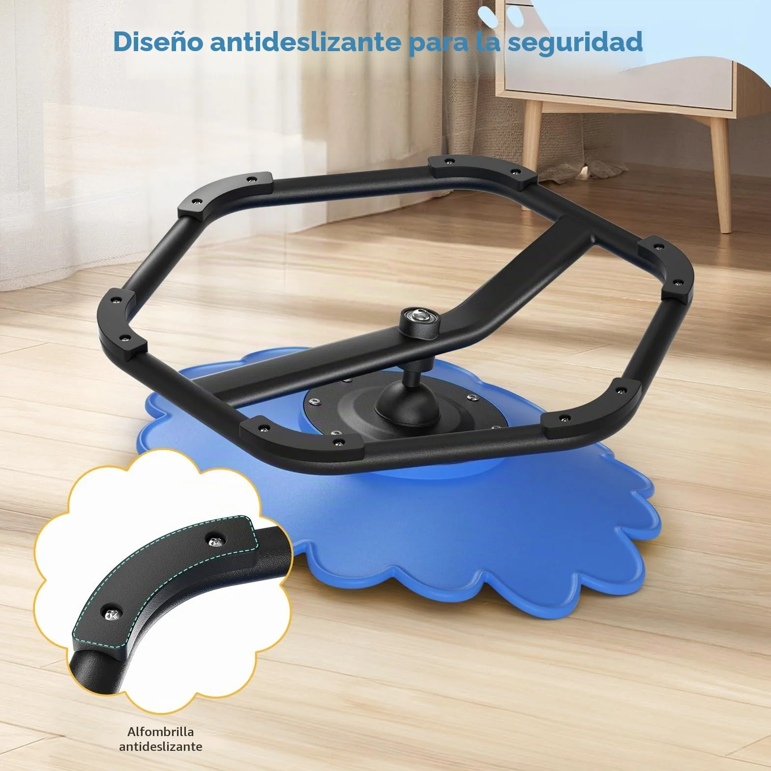 Silla sensorial giratoria carrusel 360º para niños autistas Sit & spin