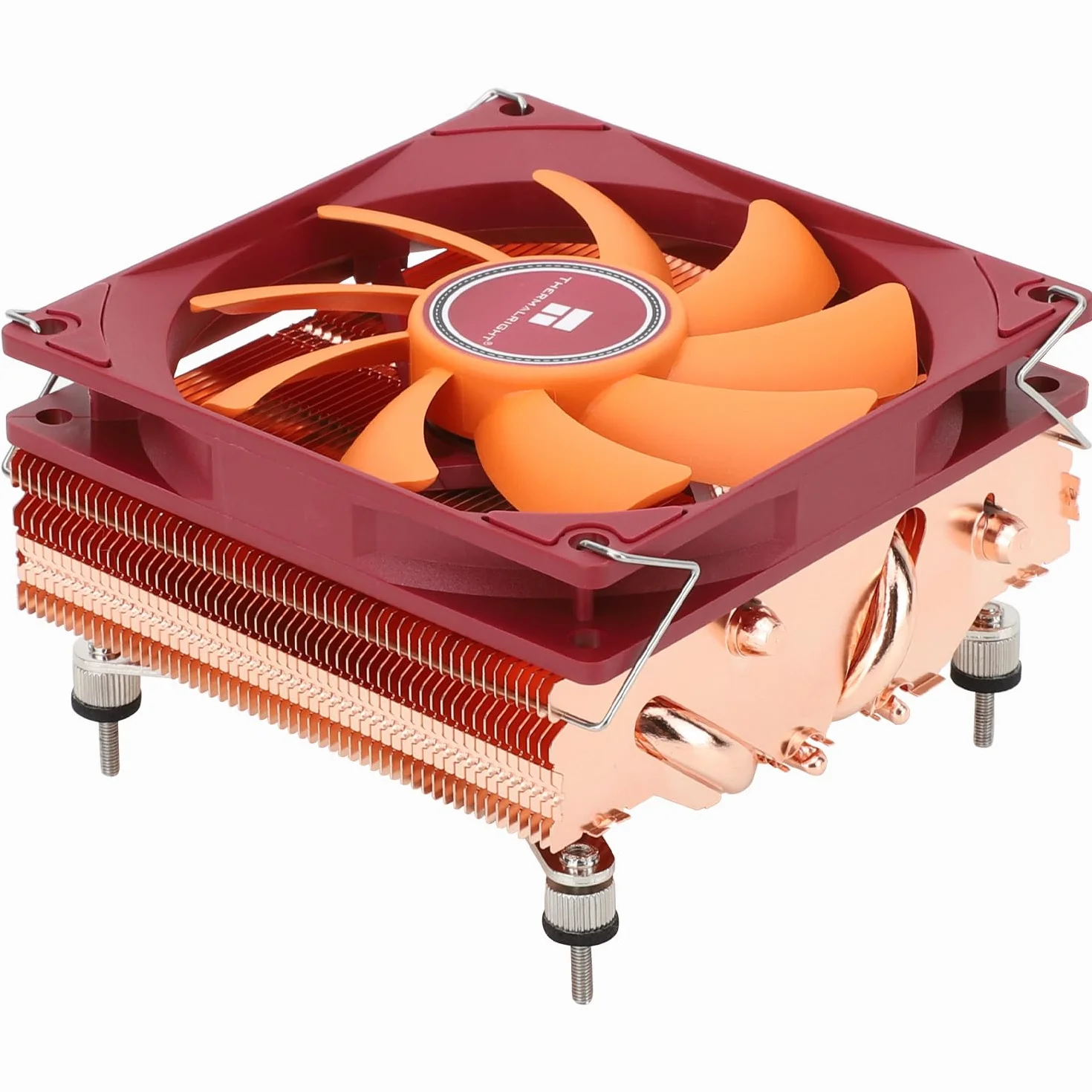TR AXP90-X47 - Enfriador de CPU (47 mm, ventilador PWM TL-9015R Slin, tecnología AGHP, para AMD AM4, Intel 1150, 1151, 1155, 1156 y 1200)