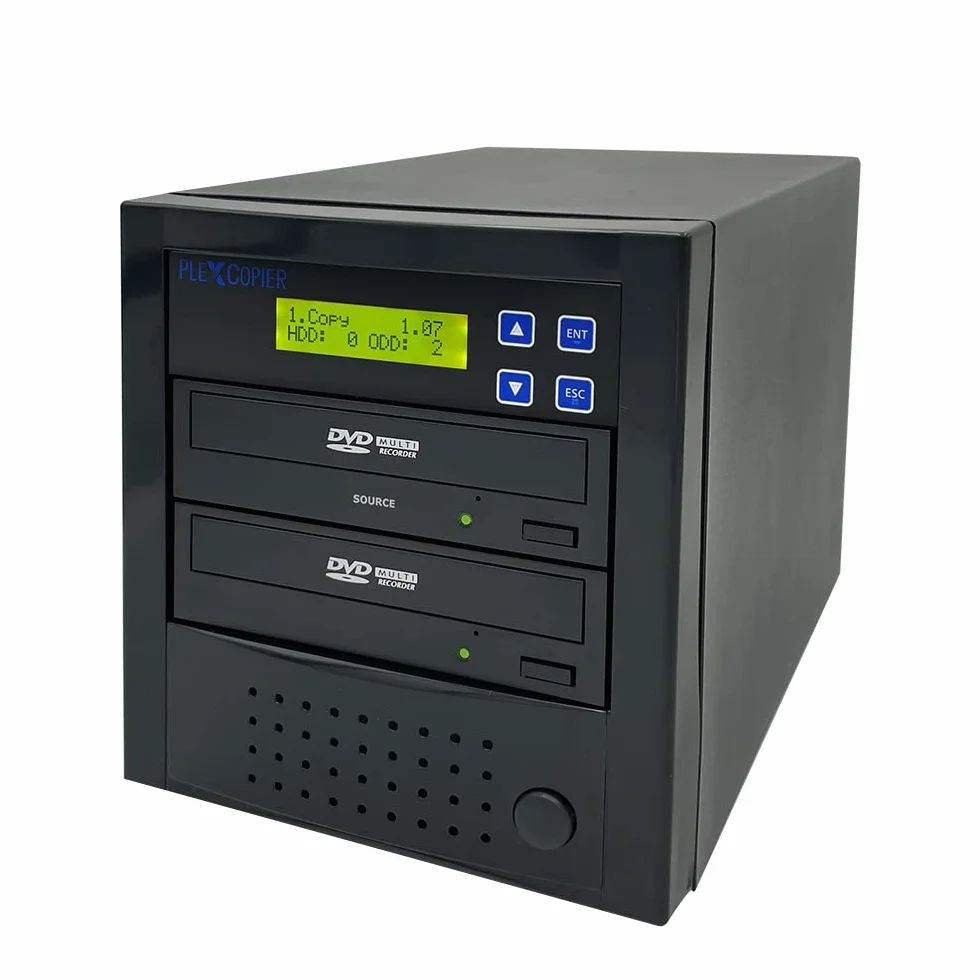 Torre de copiadora duplicadora Compatible con CD DVD M-Disc 24X 1 a 1 con protección de Copia Gratuita