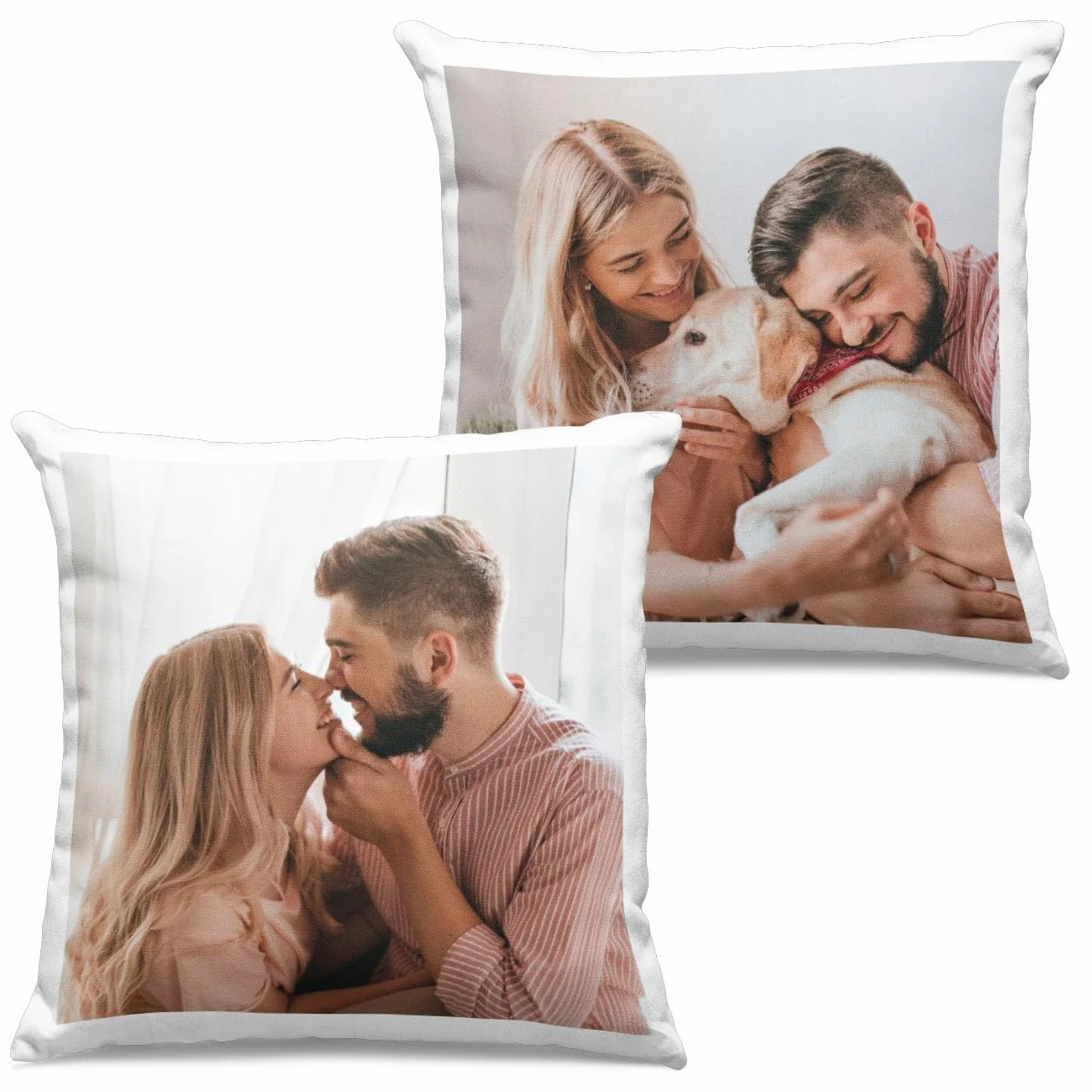 Cojín Personalizado 35x35 con Foto y Texto