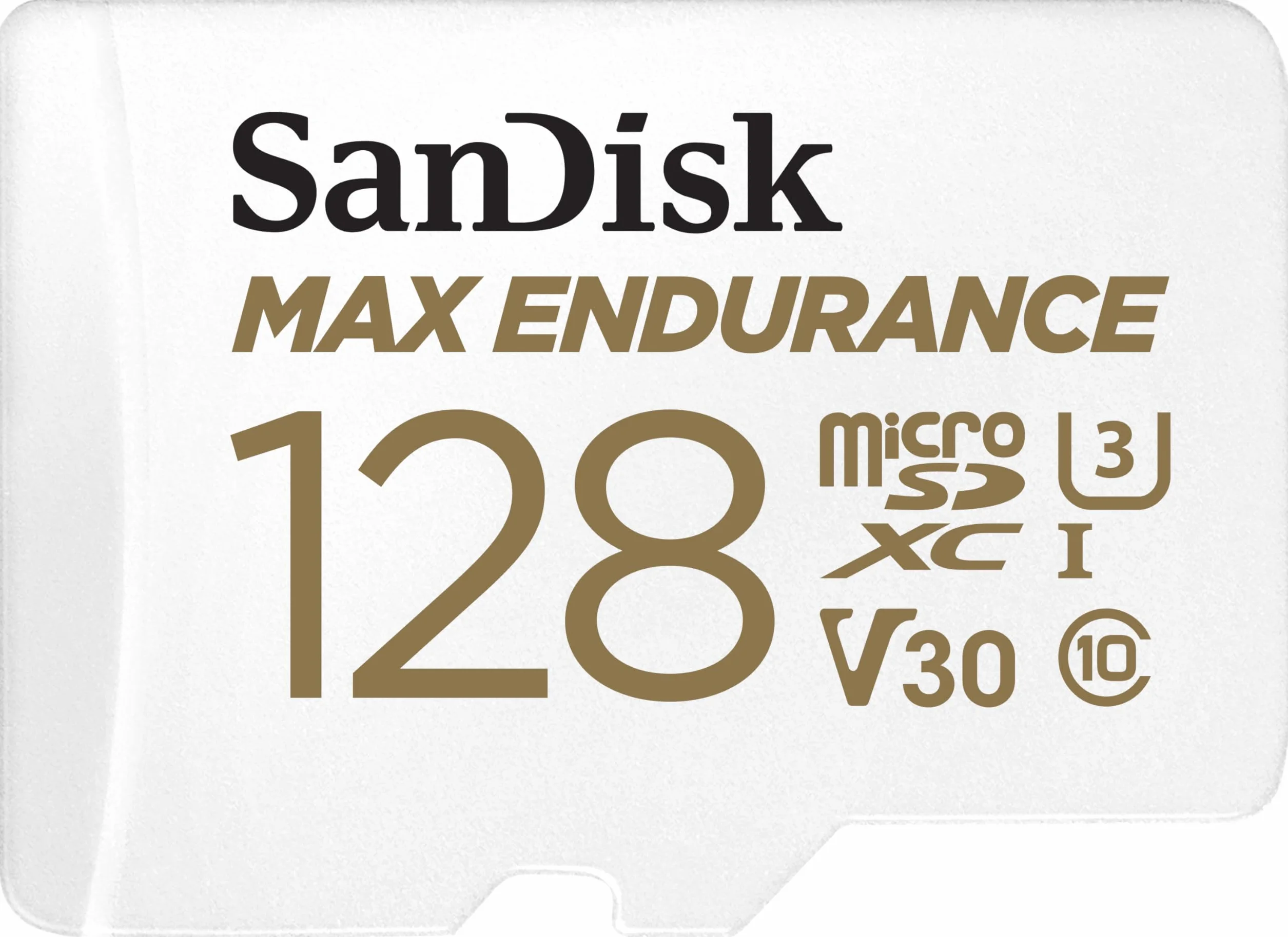 SanDisk MAX Endurance Video Monitoring for Dashcams & Home Monitoring 128 GB microSDXC Memory Card + SD Adaptor 60,000 Hours Endurance
