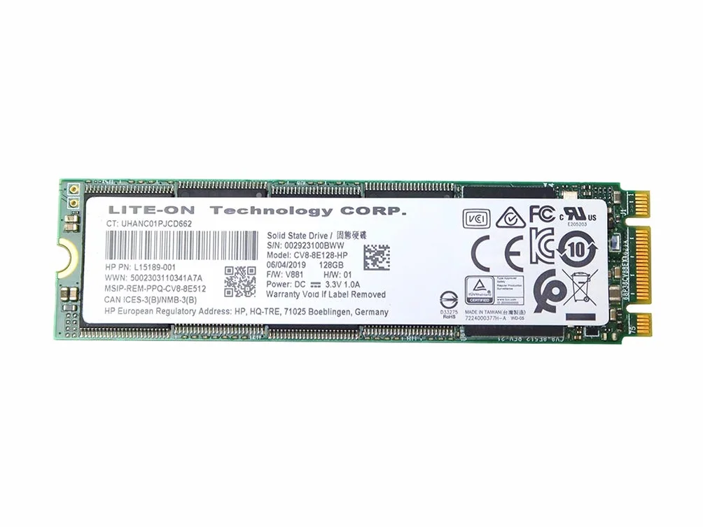 Lite-On SSD CV8-8E128 128GB M.2 2280 SATA III 6Gb/s L15189-001 (Reacondicionado)