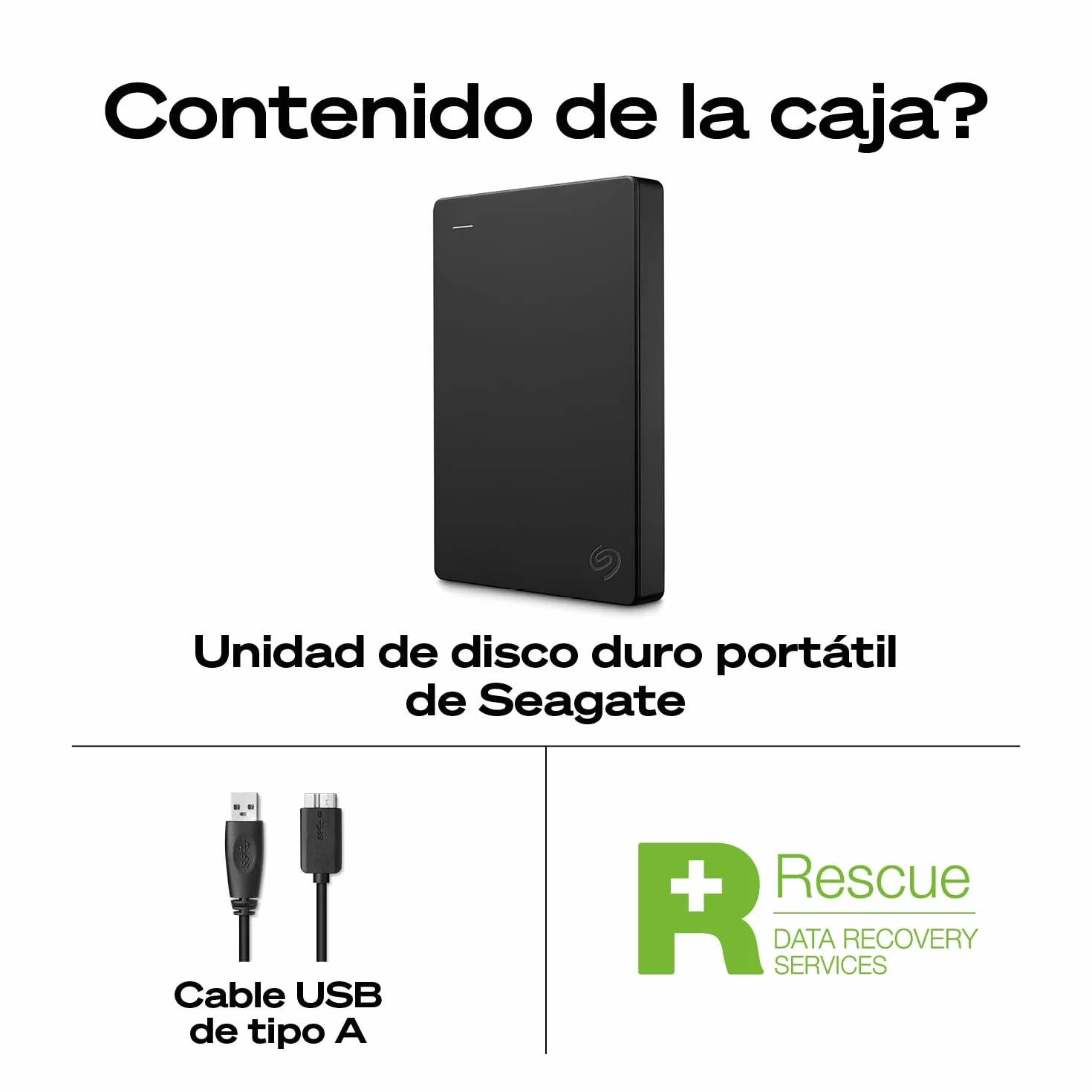 Seagate Portable Drive 2TB, Disco Duro Externo 2,5" USB 3.0