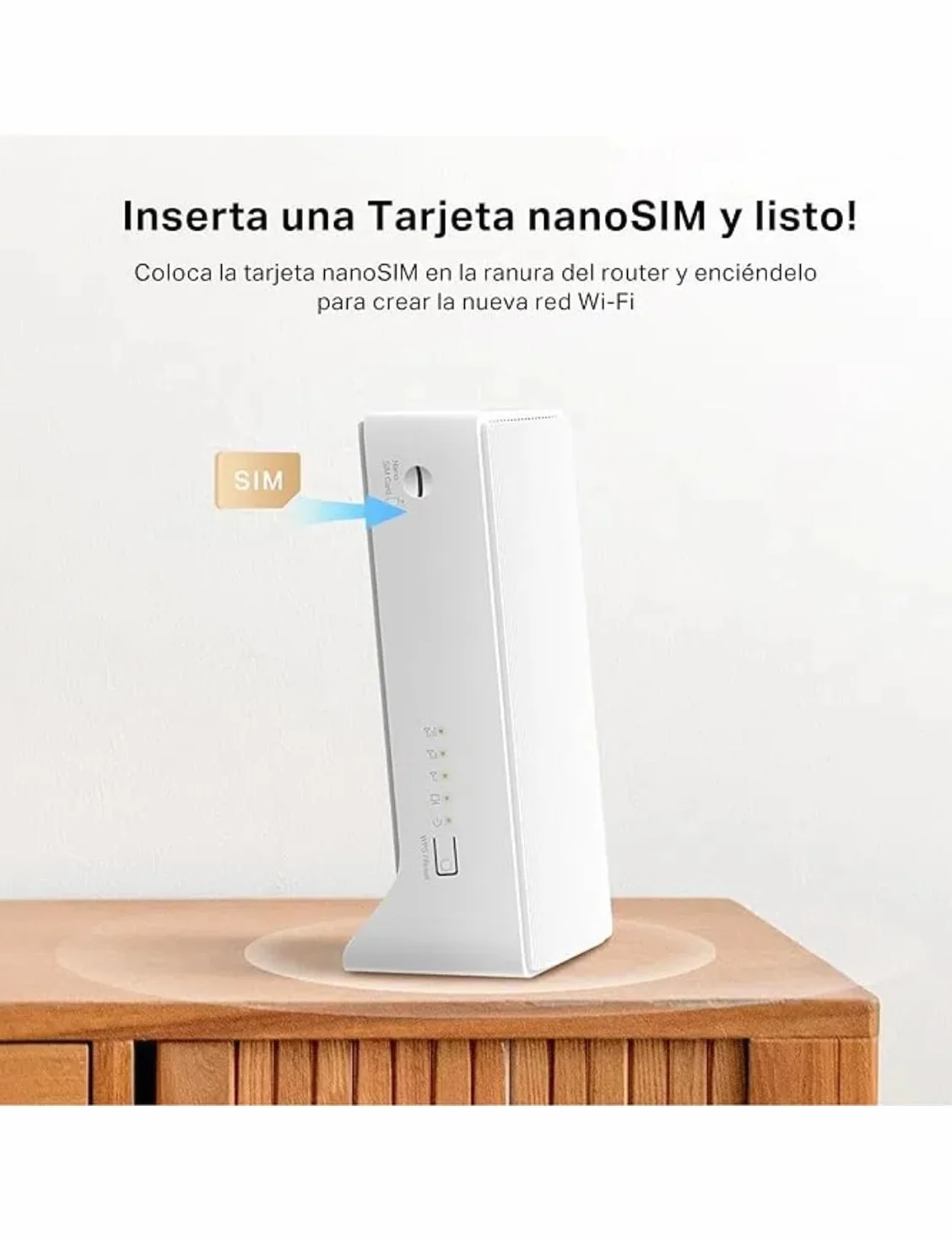 Mercusys MB110-4G Router 4G SIM LTE CAT4 Wi-Fi 300Mbps FDD TDD