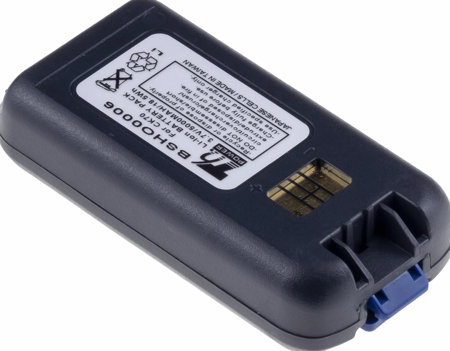 Honeywell 318-034-023 - Batería para escáner de código de barras Honeywell (ion de litio, 3,7 V, 5000 mAh, 18,5 Wh), color gris