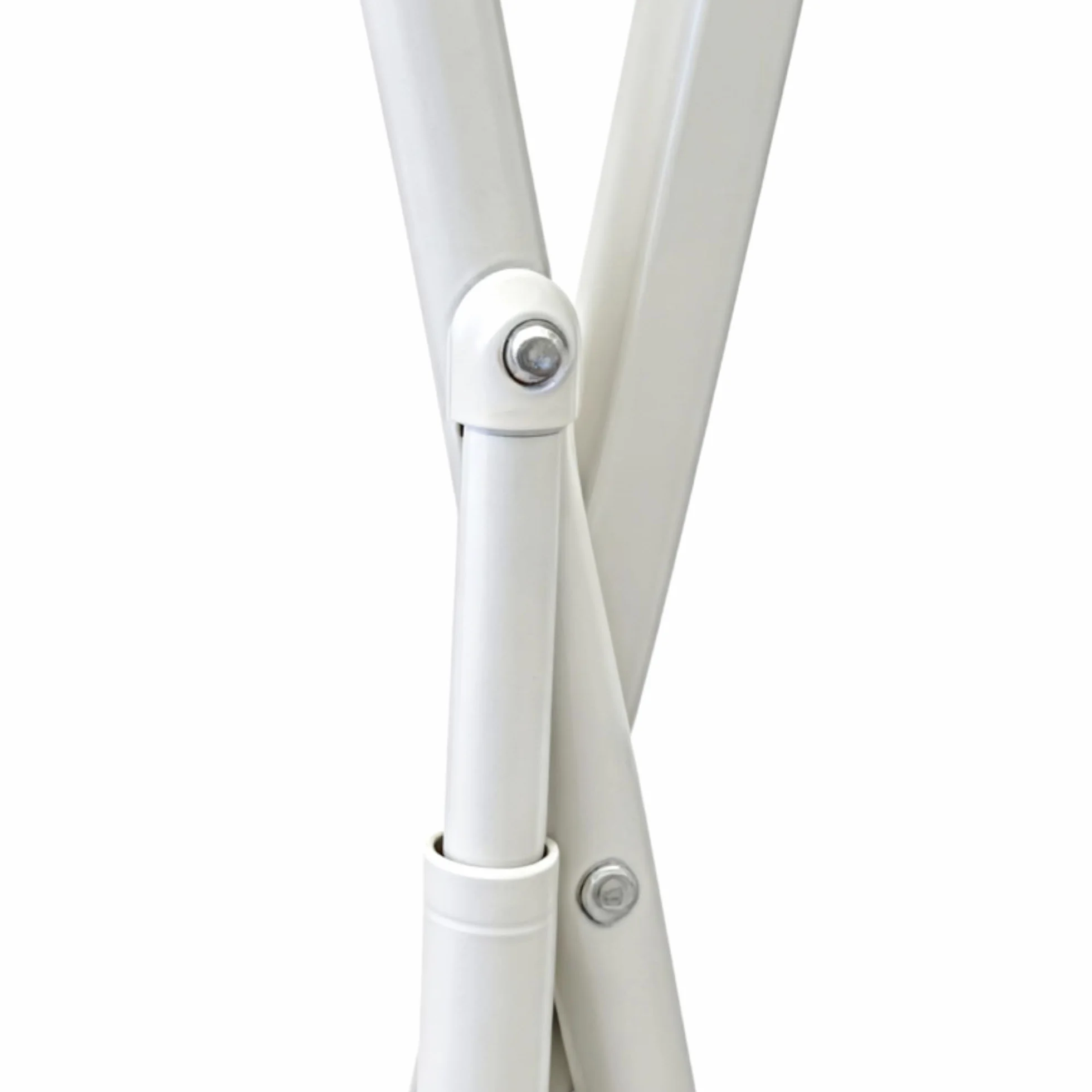 Sillas Plegables Blancas 10 Pack Estructura Hierro Reforzado Asiento Plástico Rígido 75x40x39 cm Apilable