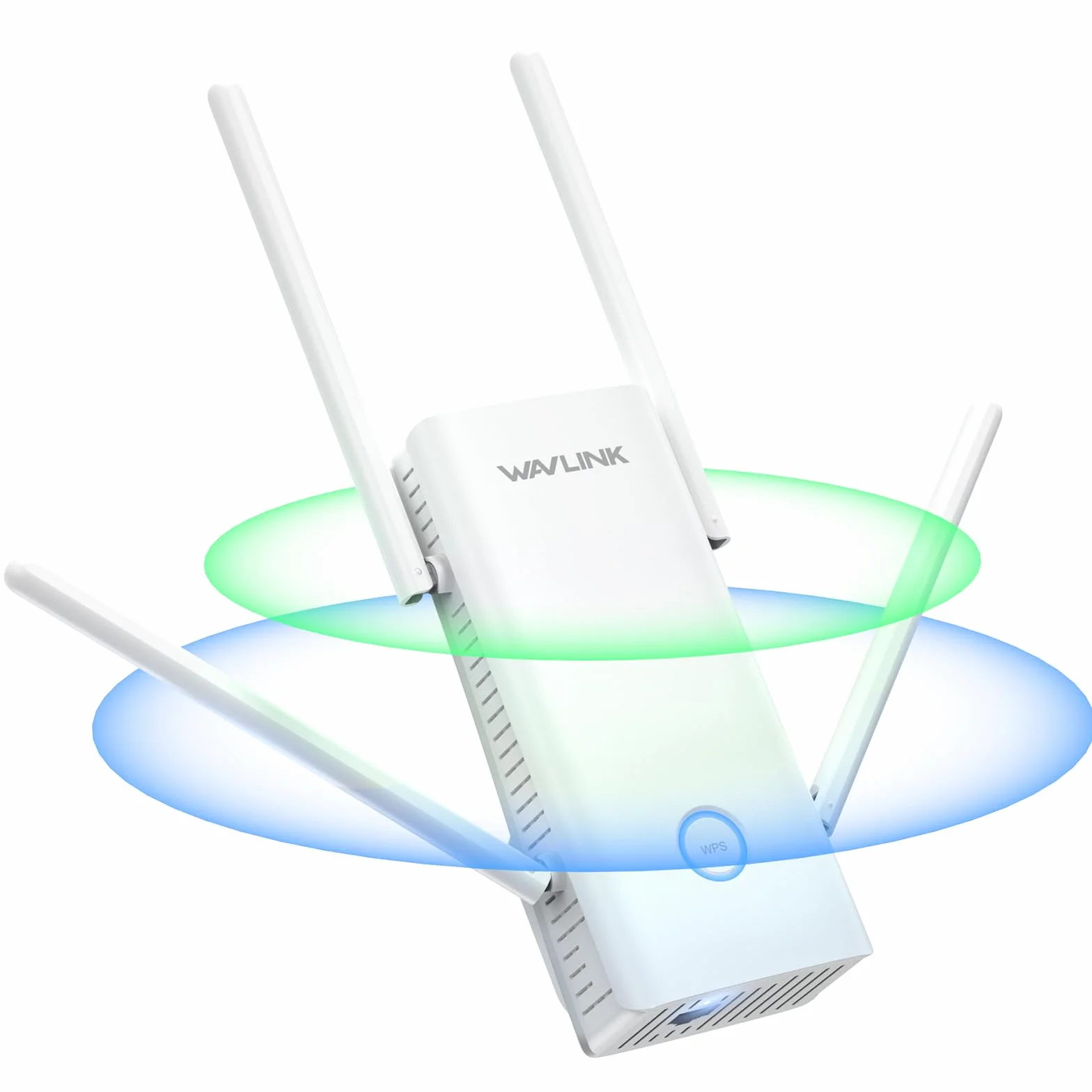WAVLINK AX3000 - Extensor de Rango Wi-Fi 6 de Doble Banda, Amplificador de Extensor WiFi, repetidor WiFi con Puerto Gigabit, Antenas 4x5dBi, Compatible con repetidor/Ap/enrutador/Modo Malla, fácil