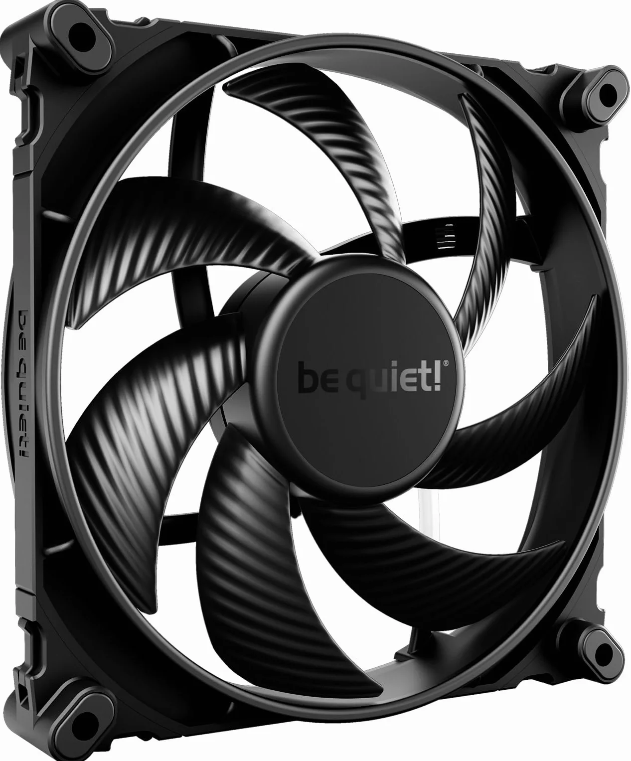 be quiet! ventilador Silent Wings 4 140mm PWM Black, aletas optimizadas, alto rendimiento extraordinario, presión de aire extremadamente alta, funcionamiento prácticamente inaudible