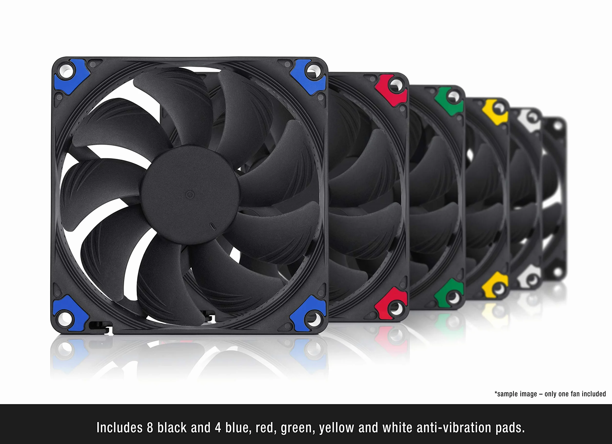 Noctua NF-A9x14 HS-PWM chromax.black.swap, Ventilador Silencioso y Delgado, 4 Pines (92x14 mm, Negro)