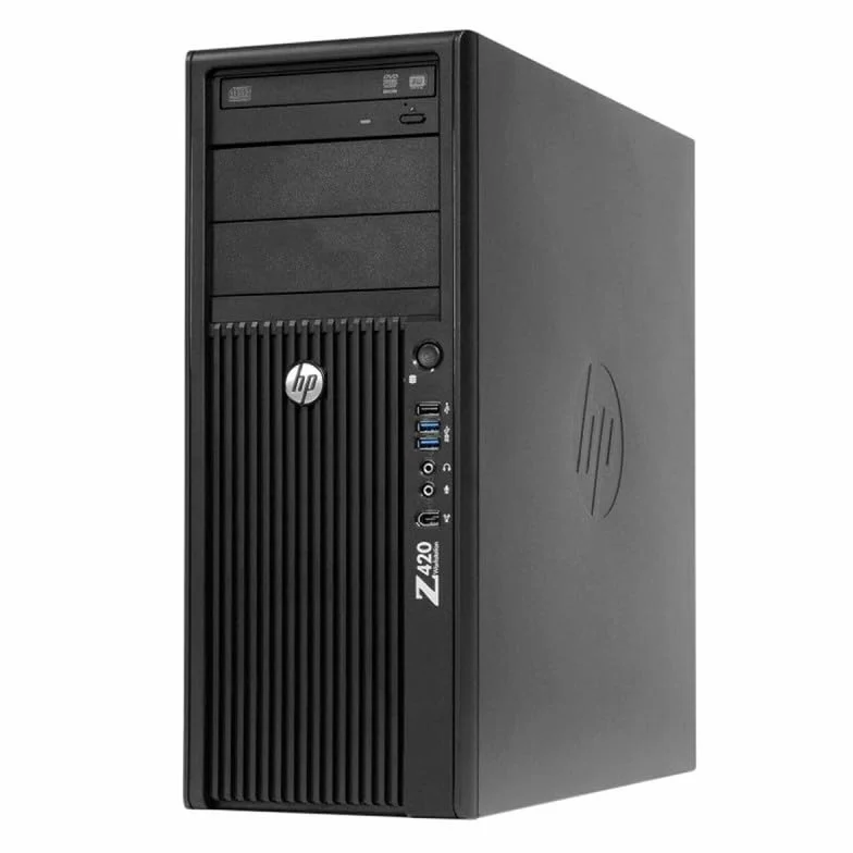 PC HP Z420 Torre Intel Xeon E5-1603 Nvidia Quadro RAM 64GB SSD 240GB W11 WiFi (Reacondicionado)