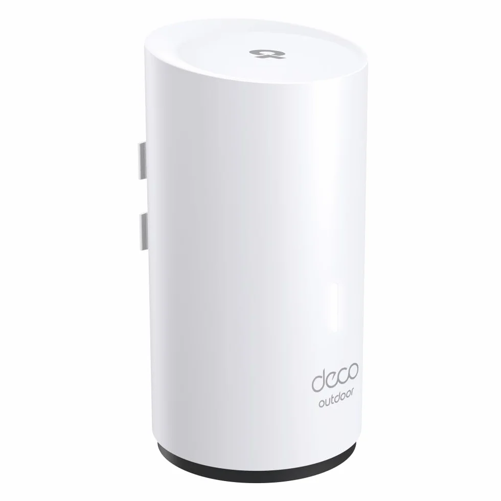 TP-Link Deco X50-Outdoor (1-Pack) - Sistema WiFi 6 AI Mesh, AX3000 Doble Banda 2.4 GHz/5 GHz,4k, Cobertura hasta 232 m2, 2X Puertos GigabIt por Unidad, Certificado como Resistente al Agua y al Polvo