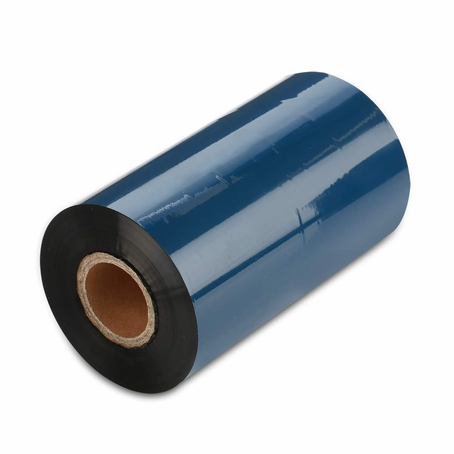 1 rollo de cinta de transferencia térmica compatible para impresora de 110 mm x 300 m, cinta de resina de cera negra de 1 pulgada, tinta de núcleo para Zebra Sato Datamax Tsc TEC Printer