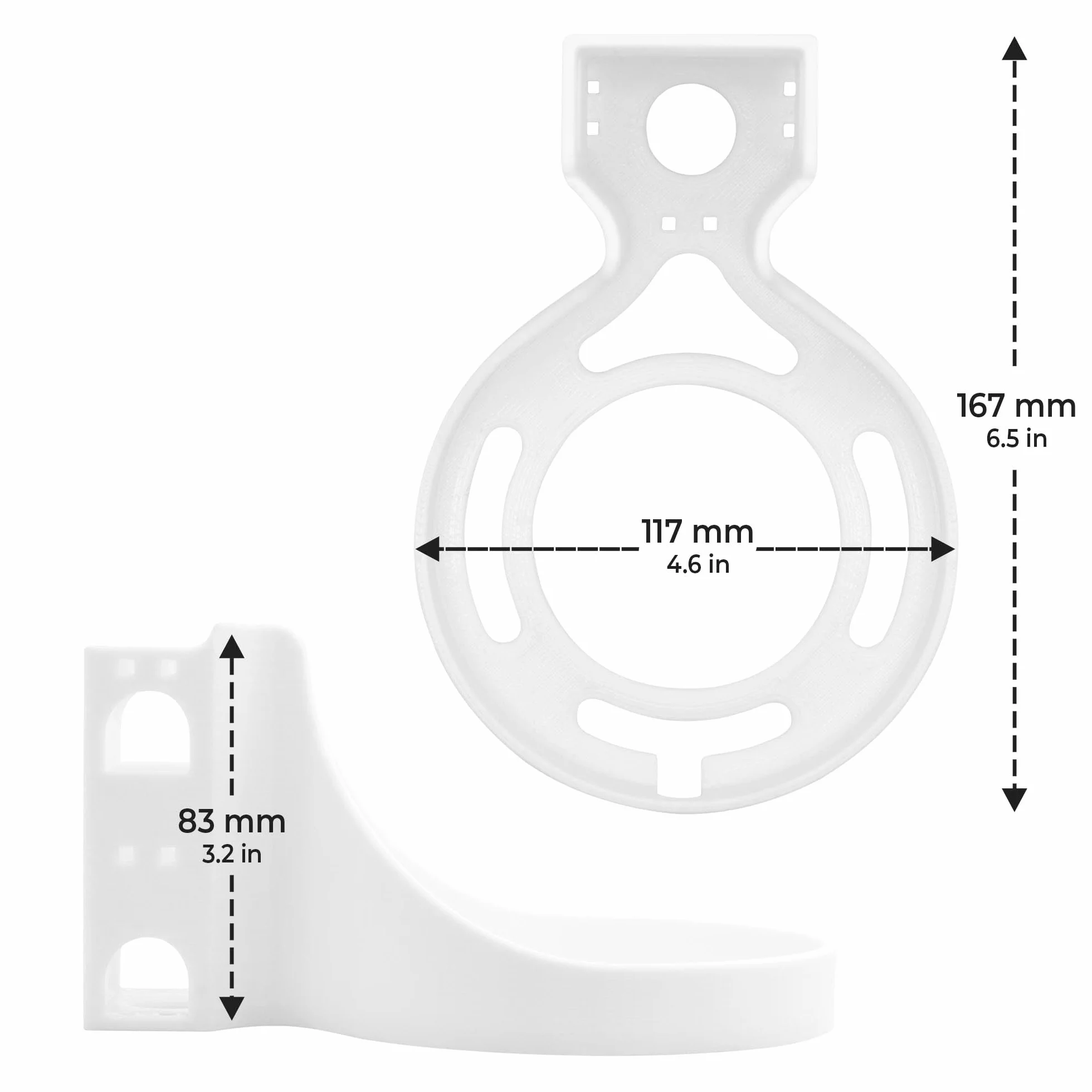 Mobilefox Soporte de pared para router TP-Link Deco X50 AX3000 (3 unidades)