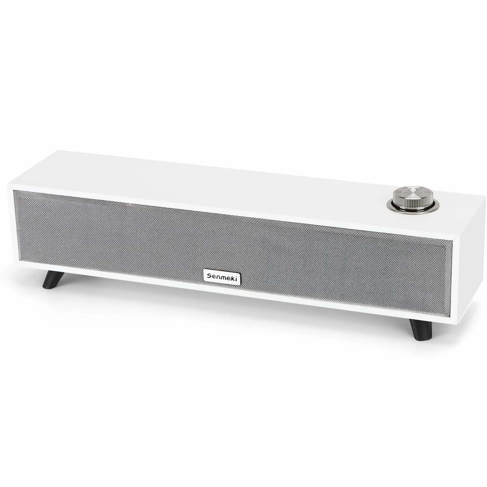 Altavoces PC,10W Altavoz Ordenador Sobremesa,Barra de Sonido de para PC con Alimentación USB, Bluetooth 5.0 y Entrada RCA, para Escritorio, Laptops, Fonógrafo, Teléfonos, Tabletas (K01)