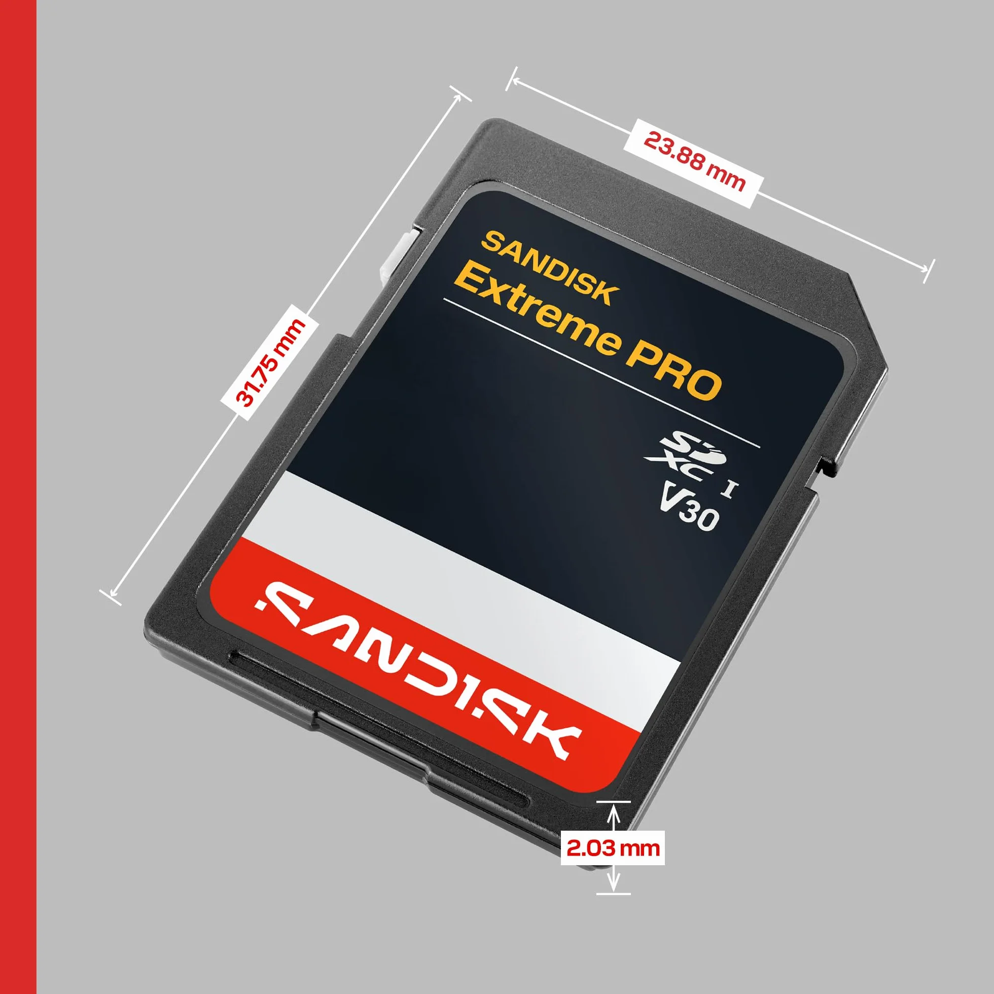 SANDISK Extreme Pro Tarjeta SD UHS-I de 128 GB (con hasta 250 MB/s de Velocidad de Lectura y 120 MB/s de Escritura, vídeos en 4K UHD, U3, V30) Memory Zone App