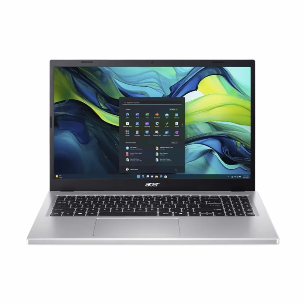 acer Aspire Go 15 AG15-42P, Ordenador Portátil 15.6" Full HD (AMD Ryzen 7 5825U, 32 GB RAM, 512 GB SSD, AMD Radeon Graphics, Windows 11 Home), Color Plata, Teclado QWERTY Español