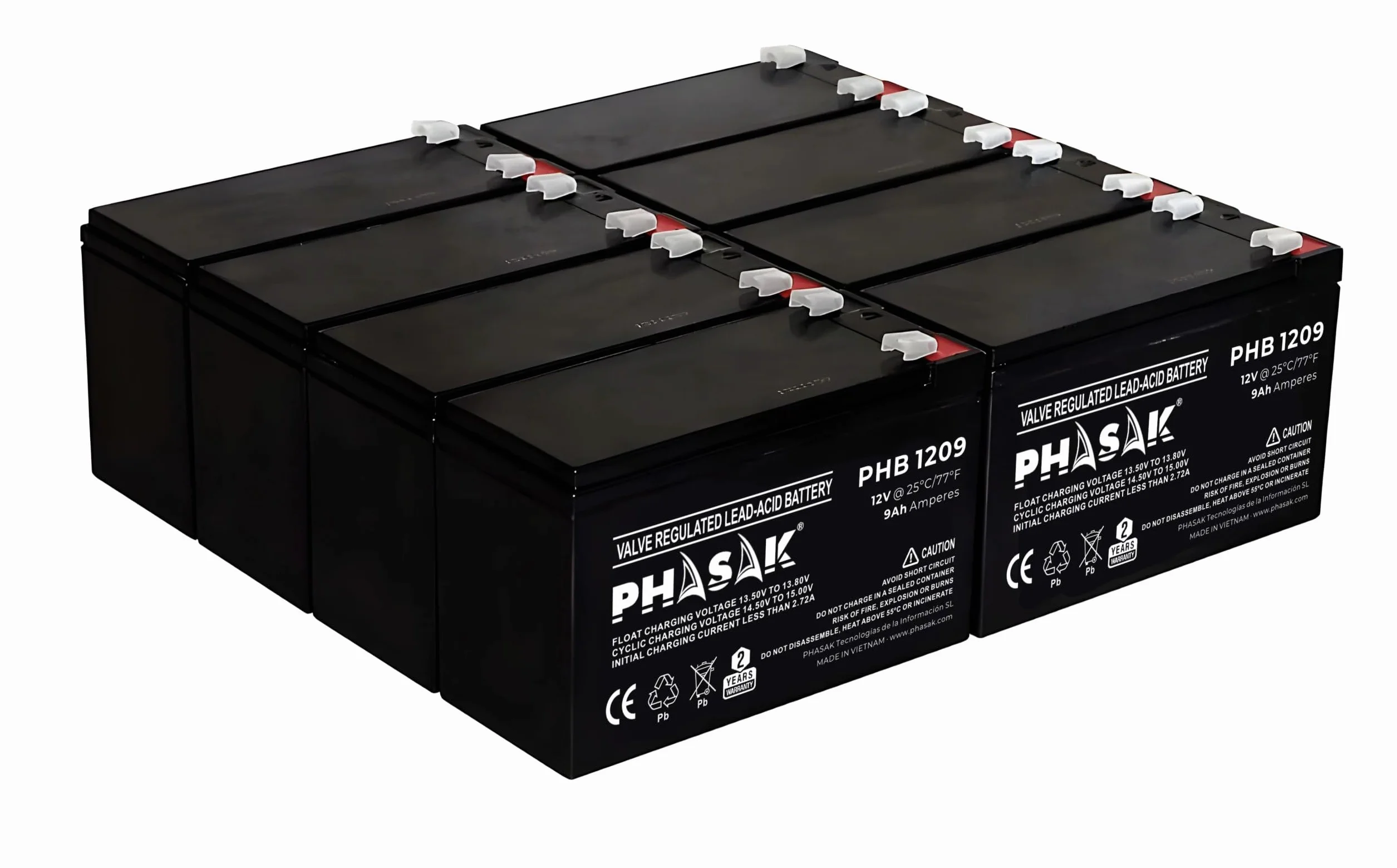 Batería para SAI Phasak PHB 1209 12 V