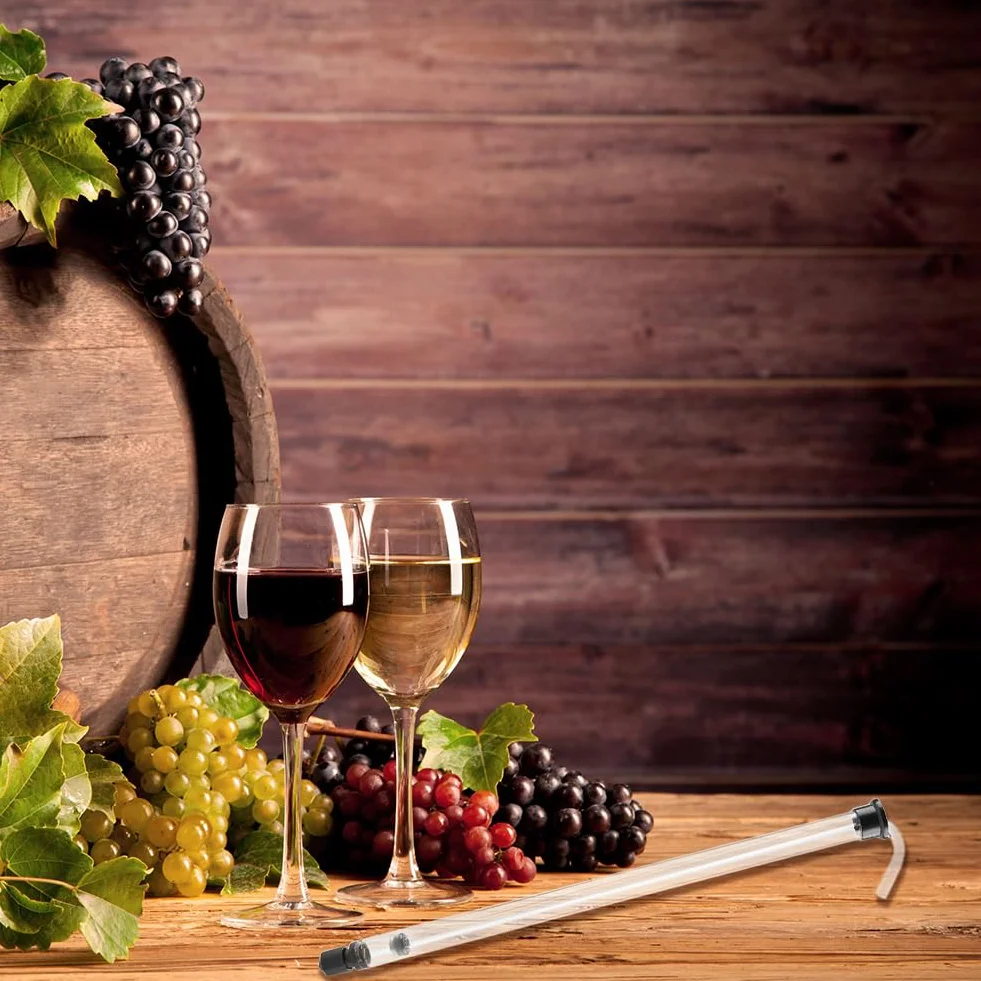 Sifón Automático de 13.8 Pulgadas para Cerveza y Vino