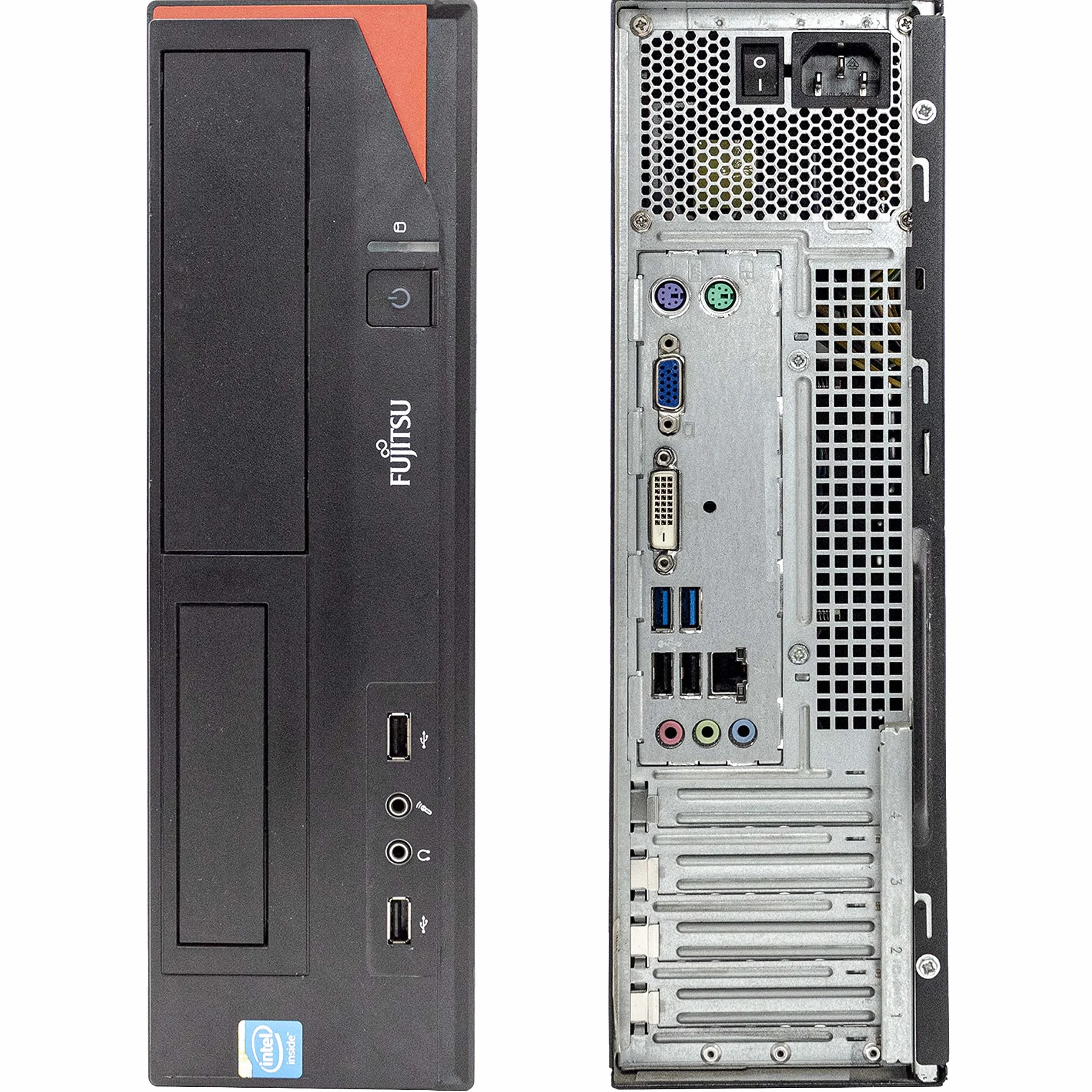 Ordenador fijo Fujitsu Esprimo E420 E85 SFF | Celeron G1820 2 7 GHz | Windows 11 Pro, SmartWorking Computadora de empresa, escritorio, oficina, casa y trabajo reacondicionado 4 GB RAM, SSD 240 GB