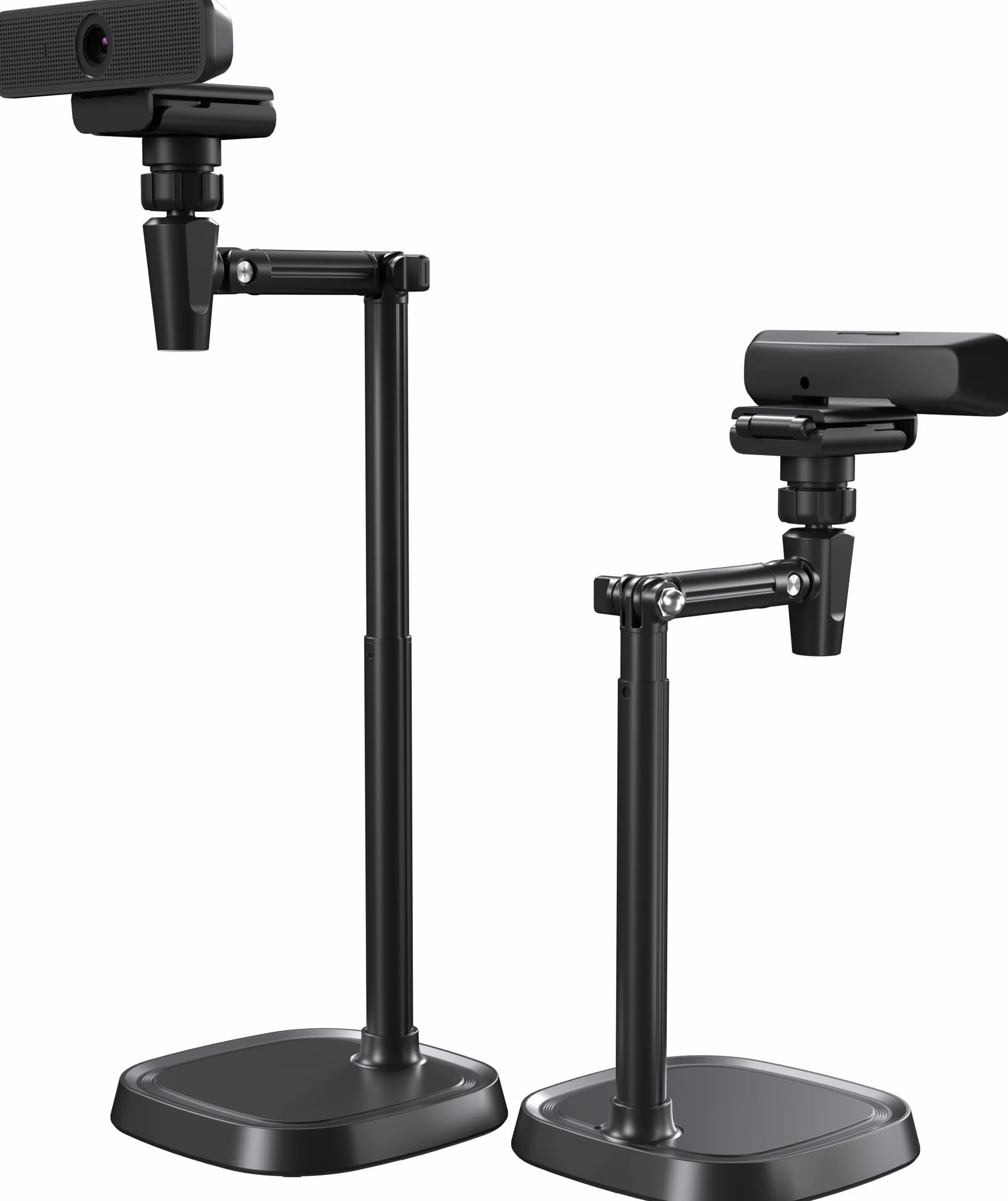 Soporte para cámara web, teléfono celular, C925e, C922x, C922, C930e, C930, C920, C615, Brio 4K, cámara réflex digital, luz derecha 1/4 pulgadas (negro)
