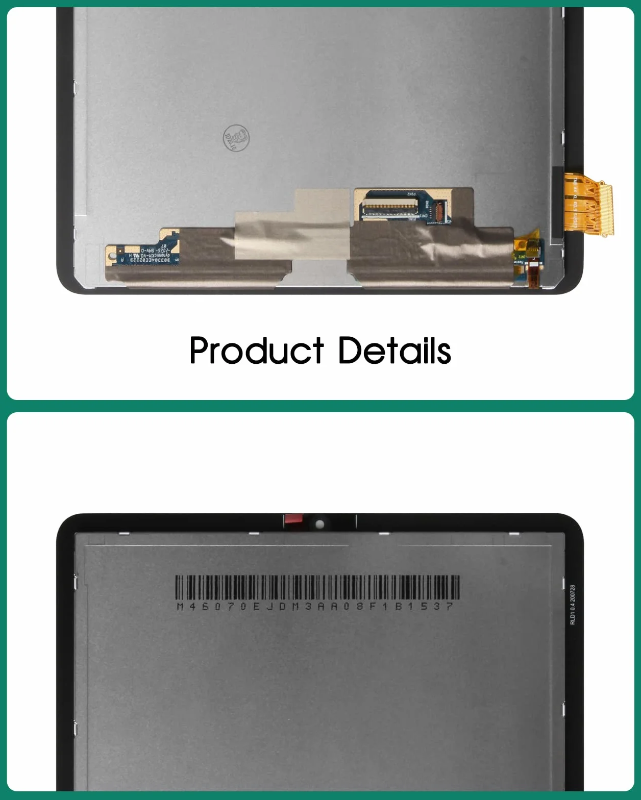 Repuesto para Samsung Galaxy Tab S6 Lite P610 SM-P610 SM-P615 Pantalla LCD de 10.4 pulgadas, digitalizador de pantalla táctil, piezas de reparación de montaje de vidrio