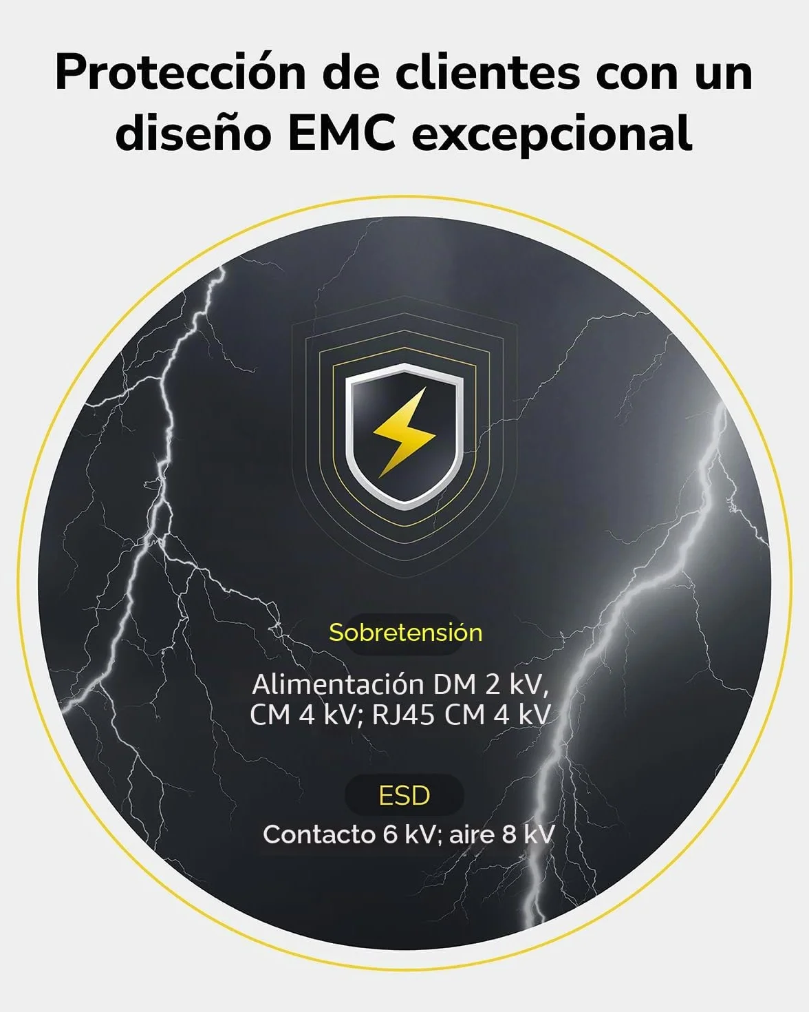 Cudy GS1005P - Conmutador Ethernet Gigabit (5 Puertos PoE+ 60 W, 4 Puertos 10/100/1000 Mbps, PoE+, Switch Unmanaged, Sin alimentación Adicional, 802.3af/at