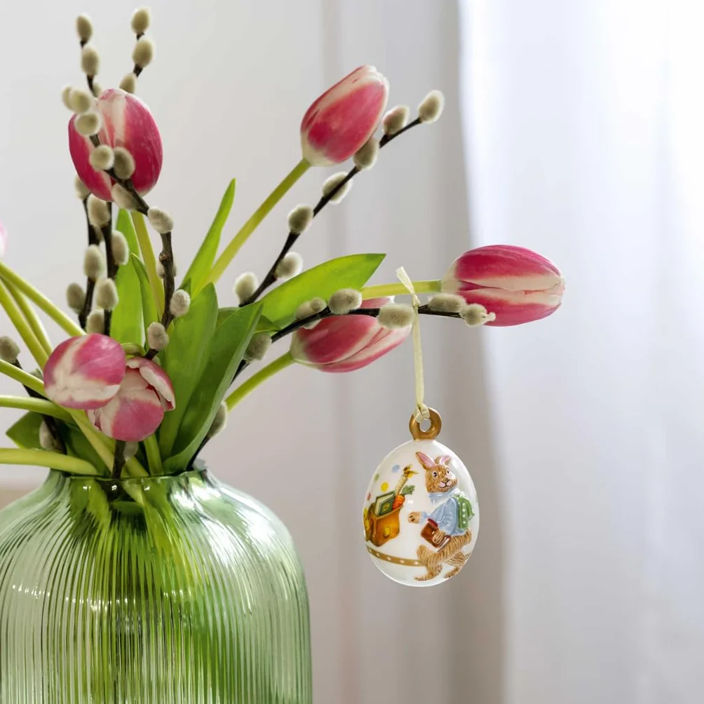 Villeroy & Boch Huevo de Pascua Decorativo 2025 Edición Limitada Porcelana Premium Adorno Colgante