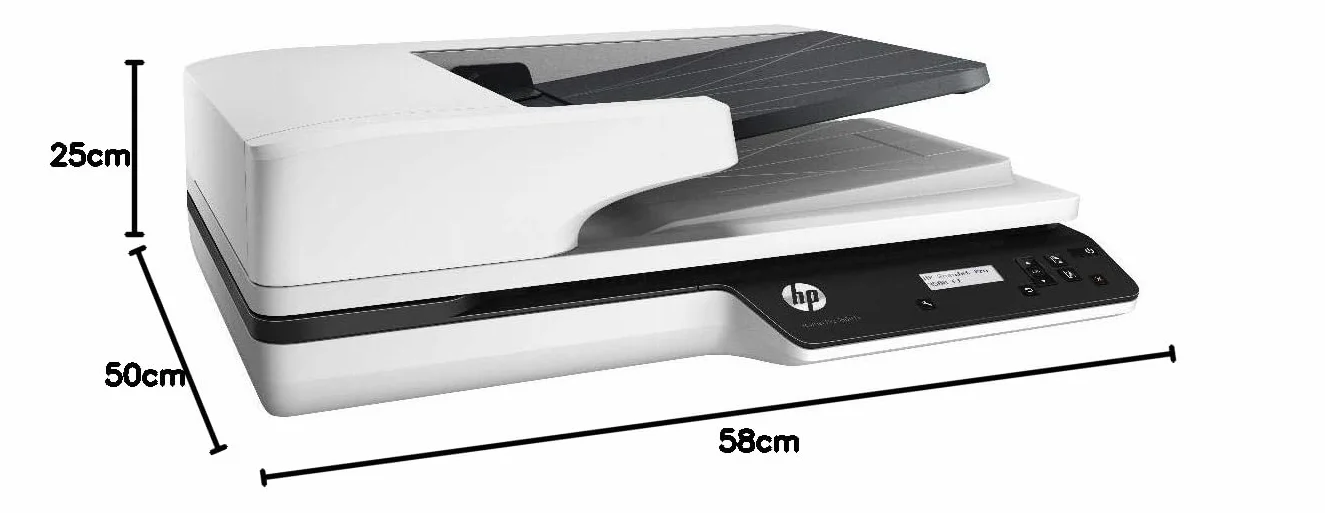 HP ScanJet Pro 3500 f1 Escáner plano con alimentador automático de hojas USB 2.0 USB 3.0 25 ppm Blanco