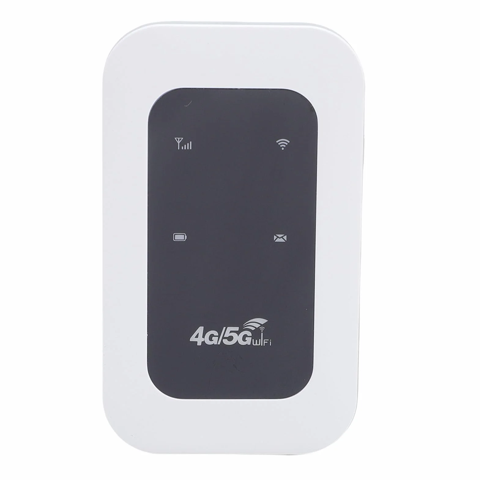 Ejoyous Router WLAN Móvil 4G 5G, WLAN Portátil para Viajes sin Contrato, Punto de Acceso Wi-Fi con Ranura para Tarjeta SIM, Conexión de 10 Dispositivos Simultáneamente hasta 300Mbps