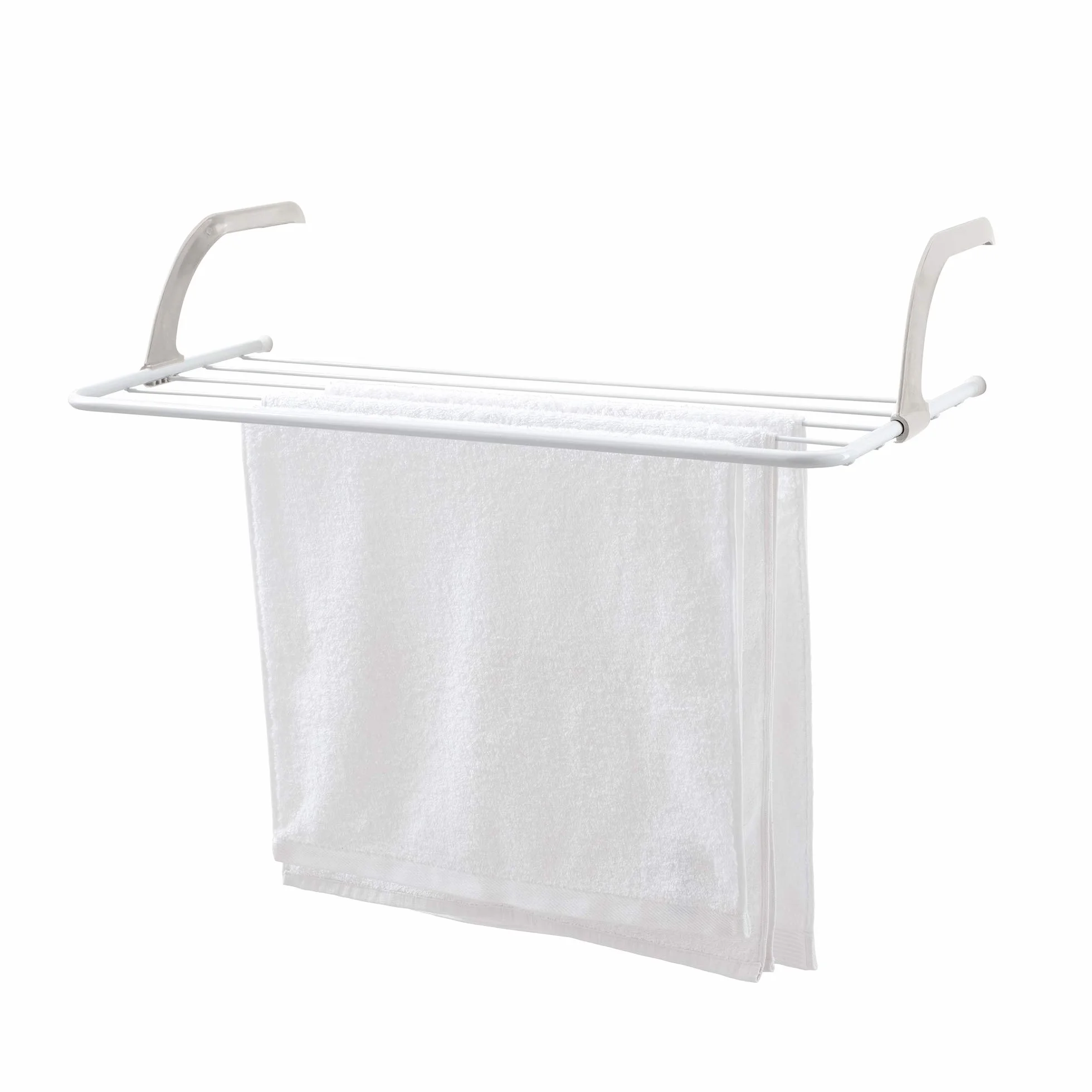 Rayen Tendedero para Balcones 5 m Interior Exterior 81x37.5x15 cm Blanco Gris