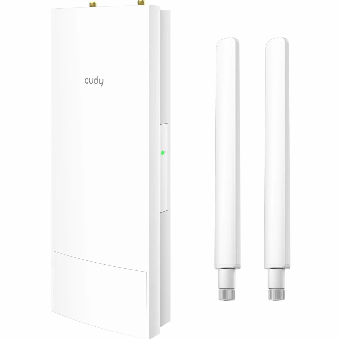 Cudy AP3000 Outdoor WiFi 6 AX3000 IP65 Punto de Acceso, Puertos Gigabit RJ45, Compatible con PoE Pasivo 802.3at o 48~57V