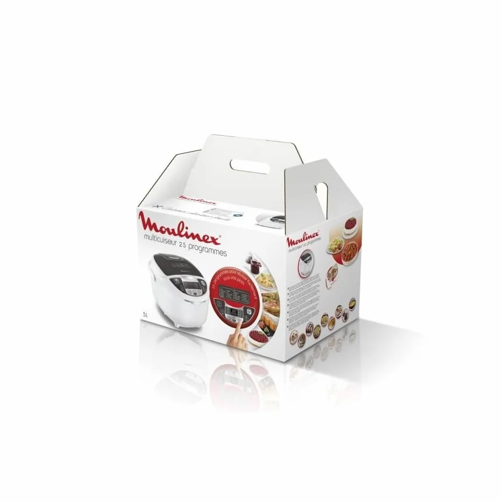 Moulinex MK708E10 Multicocina 15 en 1 Blanco