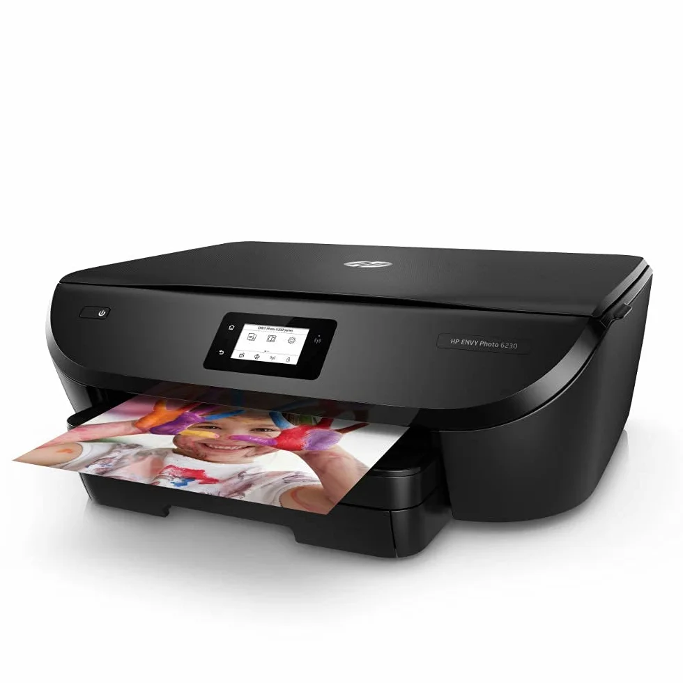 HP Envy Photo 6230 K7G25B, Impresora Multifunción Tinta A4, Color, Imprime, Escanea y Copia, Wi-Fi, USB 2.0, HP Smart App, Incluye 4 Meses del Servicio Instant Ink, Negra