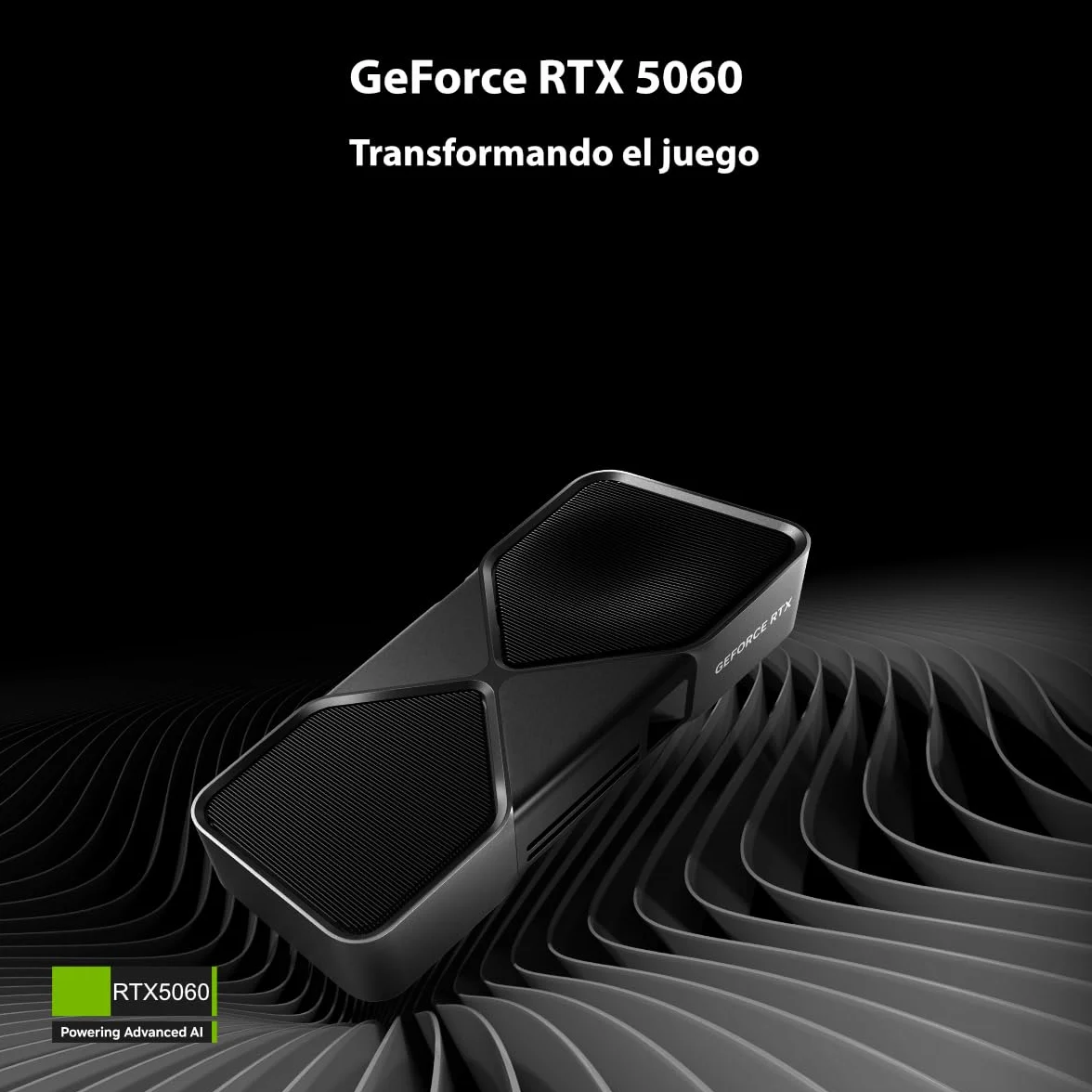 YEYIAN Gaming PC VaultESP | Intel i5-14400F 10-Core (4.7GHz Turbo) | NVIDIA RTX 5060 8GB GDDR7 | 32GB DDR5 6000MHz | 1TB NVMe SSD Gen4 | Windows 11 Pro