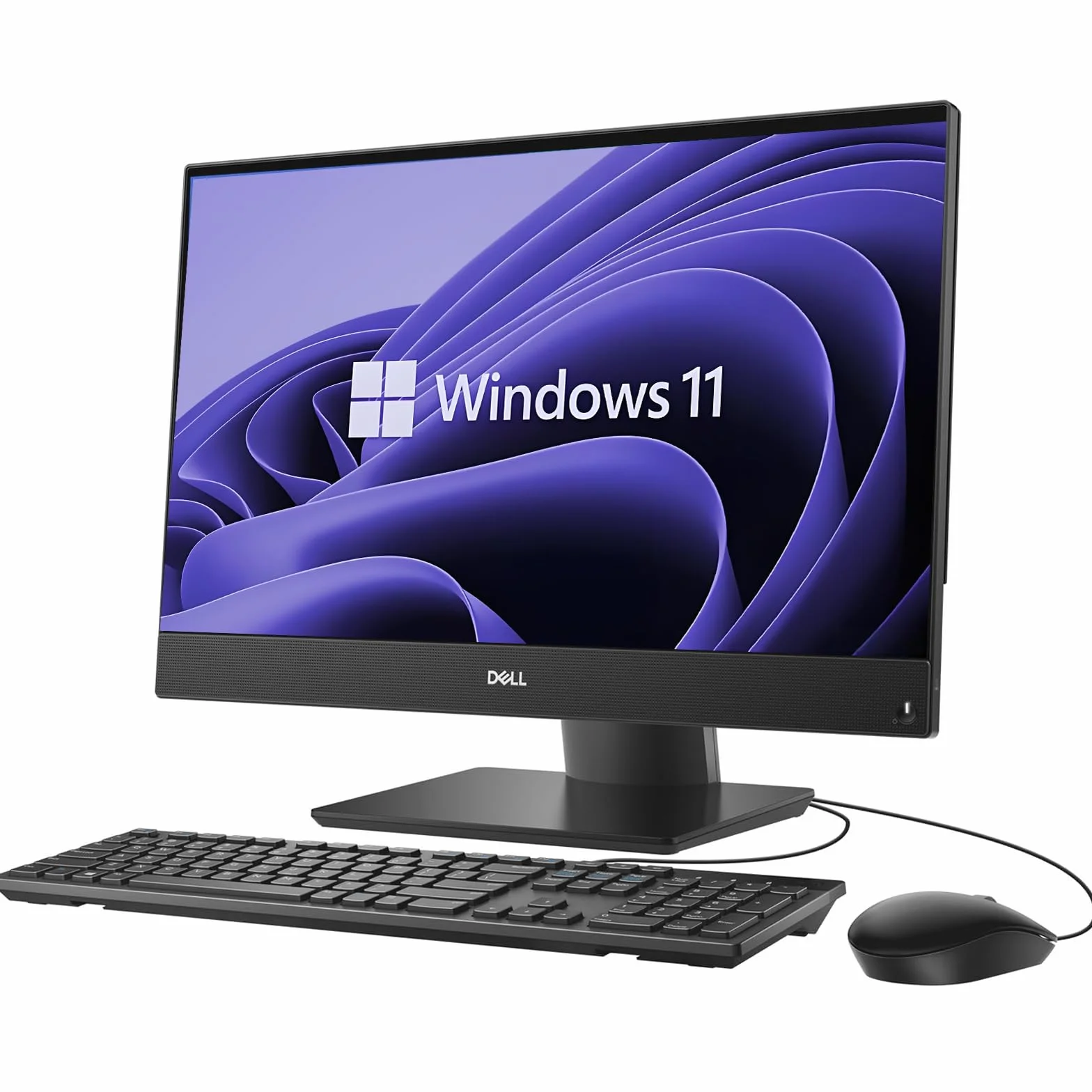 Dell Optiplex 5270 - Ordenador de sobremesa todo en uno, con monitor de 21,5 pulgadas, Intel Core i5-9500, 16 GB de RAM, 256 GB SSD, WiFi, Bluetooth, teclado QWERTY de EE.UU., Windows 11 Pro