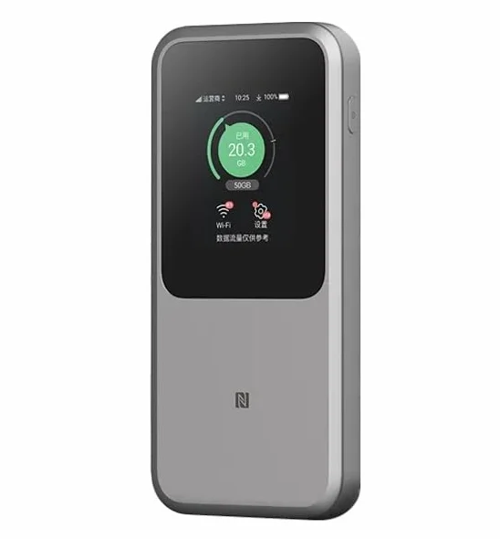 ZTE U50 Pro 5G Router portátil WiFi 6 3600Mbps Hotspot-Router con ranura para tarjeta SIM 10000mAh 27W Carga rápida